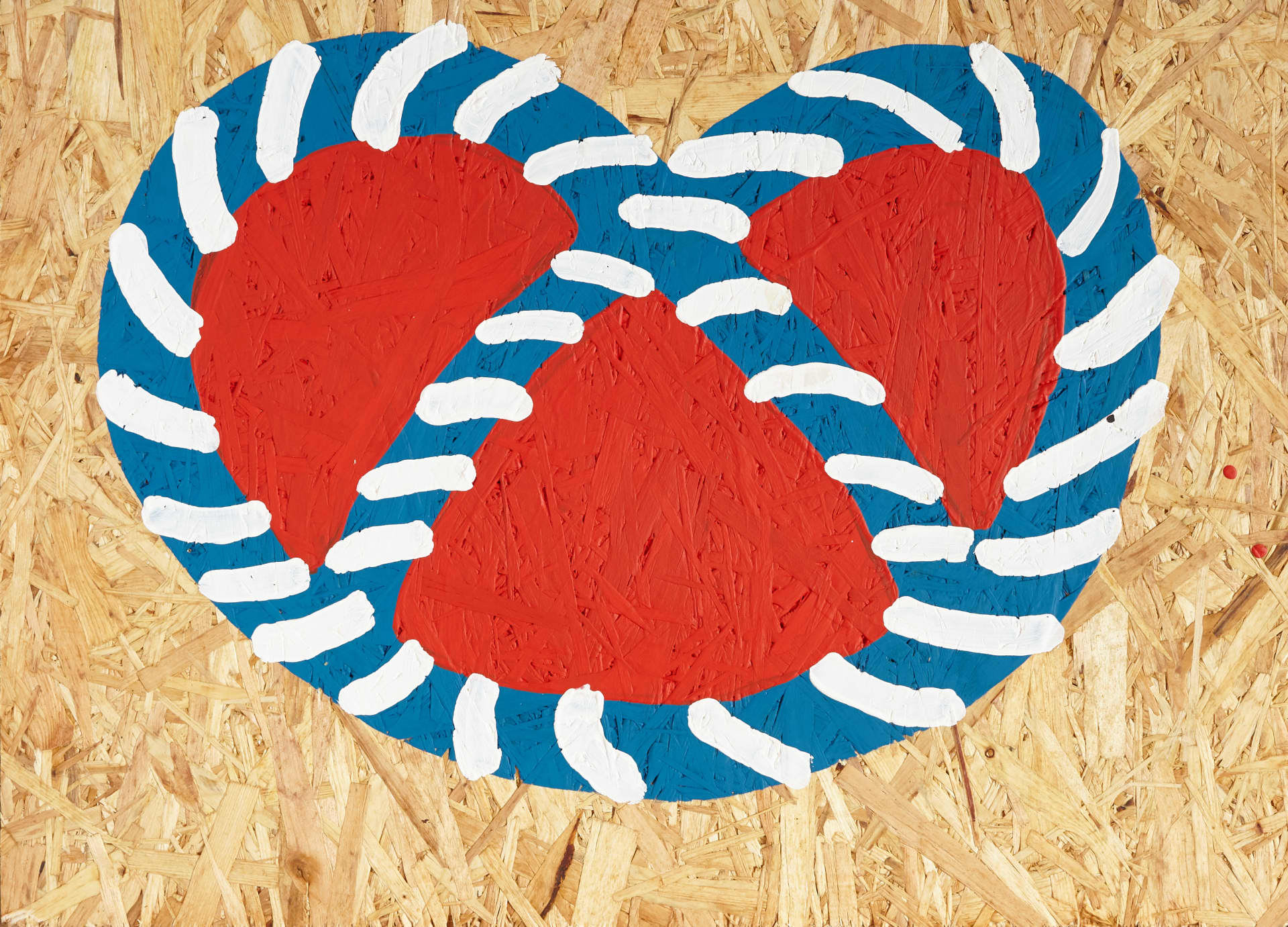 Claire Dorsett, Sophie & Evan (Pretzel Painting), 2016