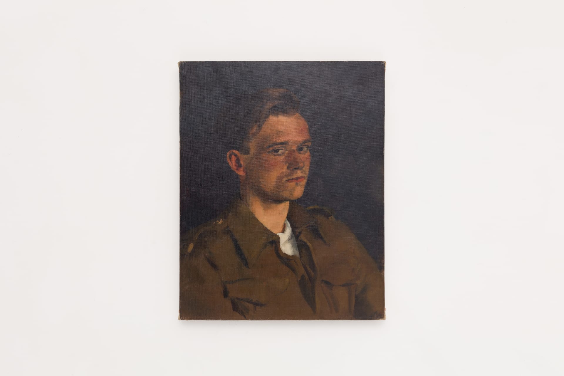 A portrait of a conscientious objector by Gordon Scott