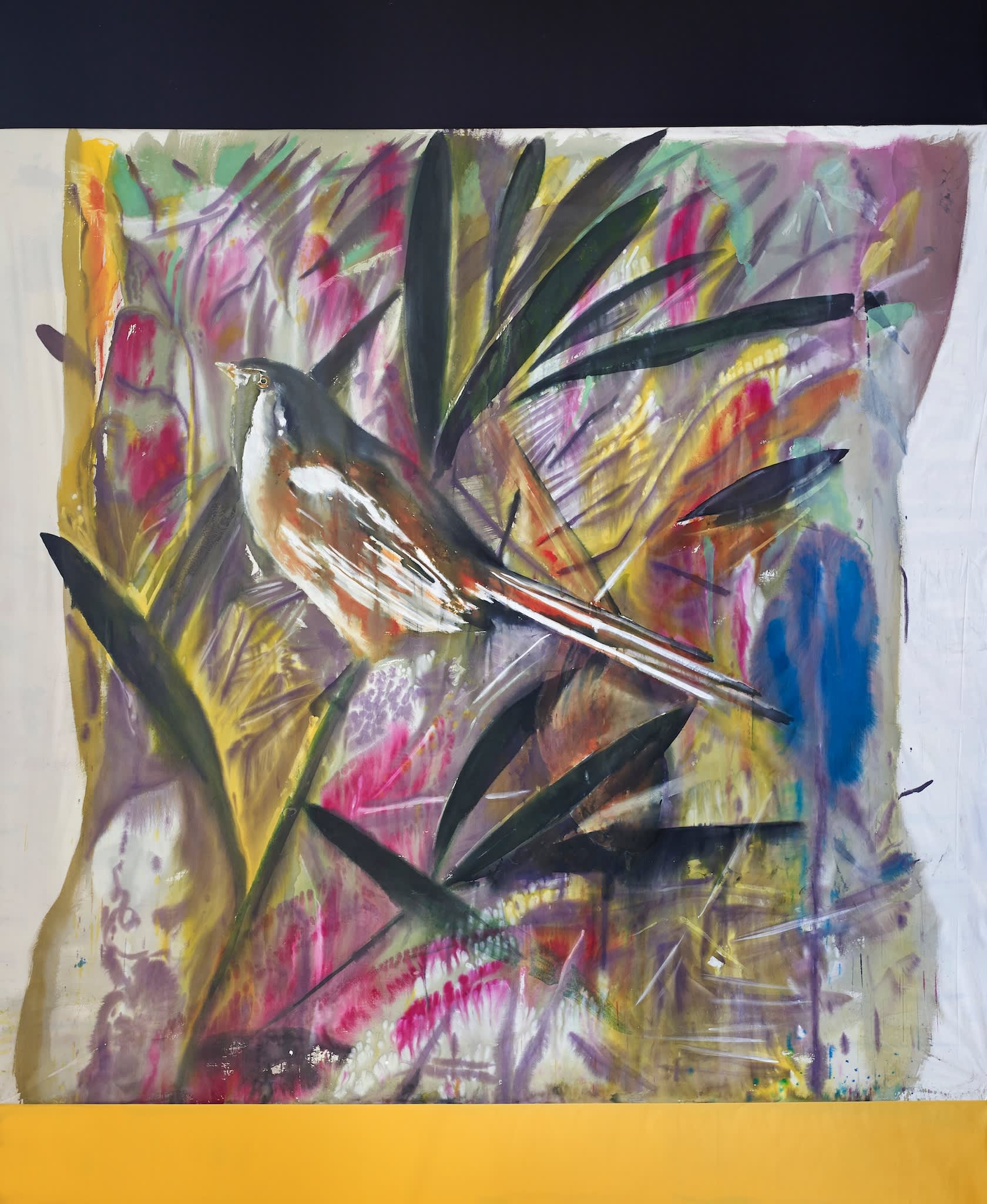 Hugo Canoilas, A poet walking under the rain, 2014