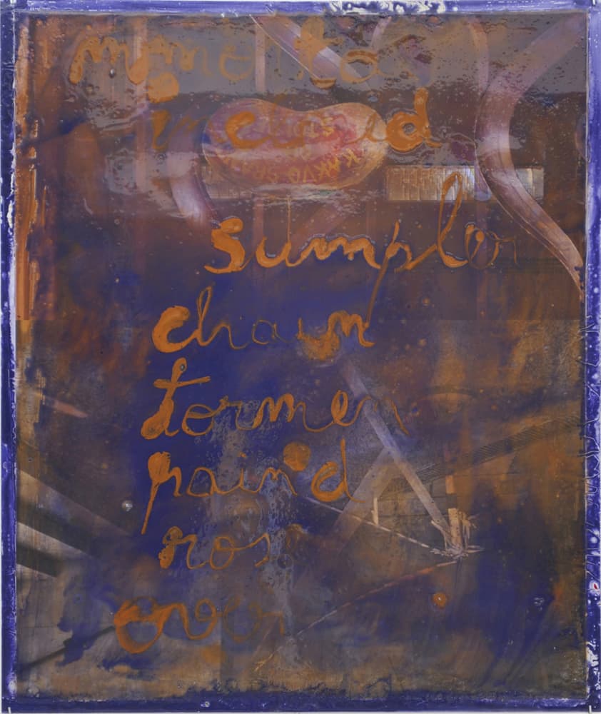 Hugo Canoilas, Slumper - chain - tormen pain'd - rose - over, 2014