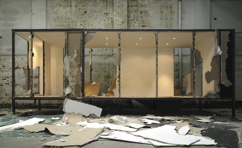 Miles Thurlow, Study For a Self Build Architecture (Destroyed By Thieves), 2005