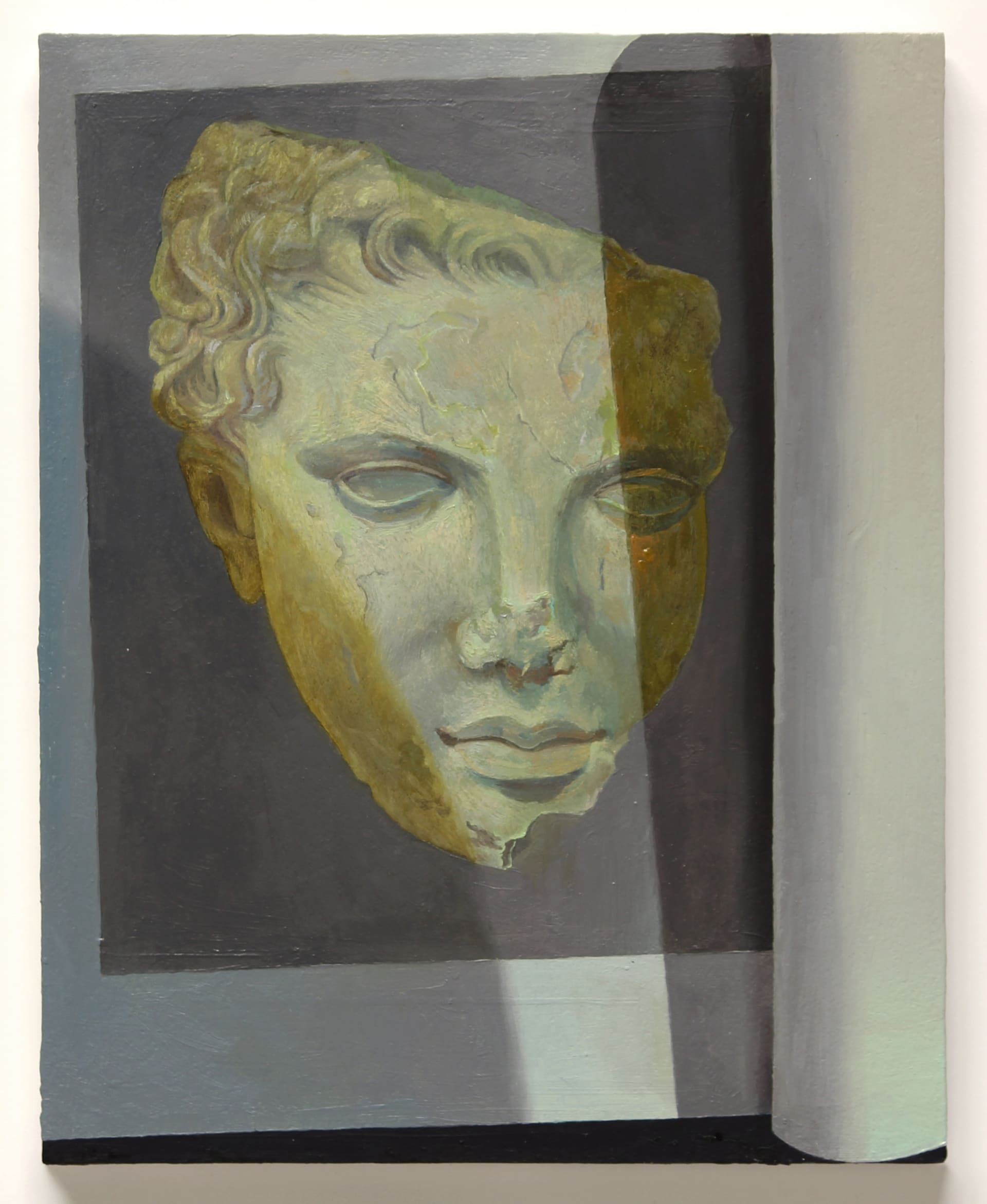 Olivia Jia, Untitled (head of a youth), 2017