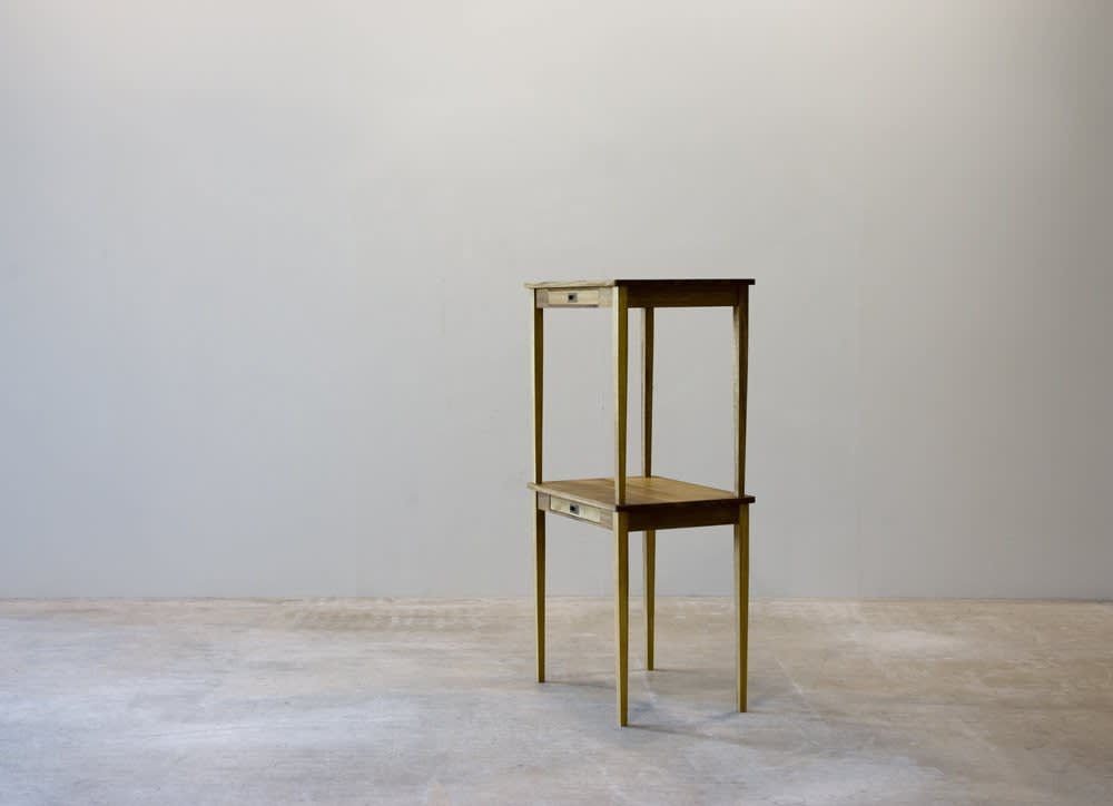 Richard Rigg, Two Writing Desks, False Drawer, 2009