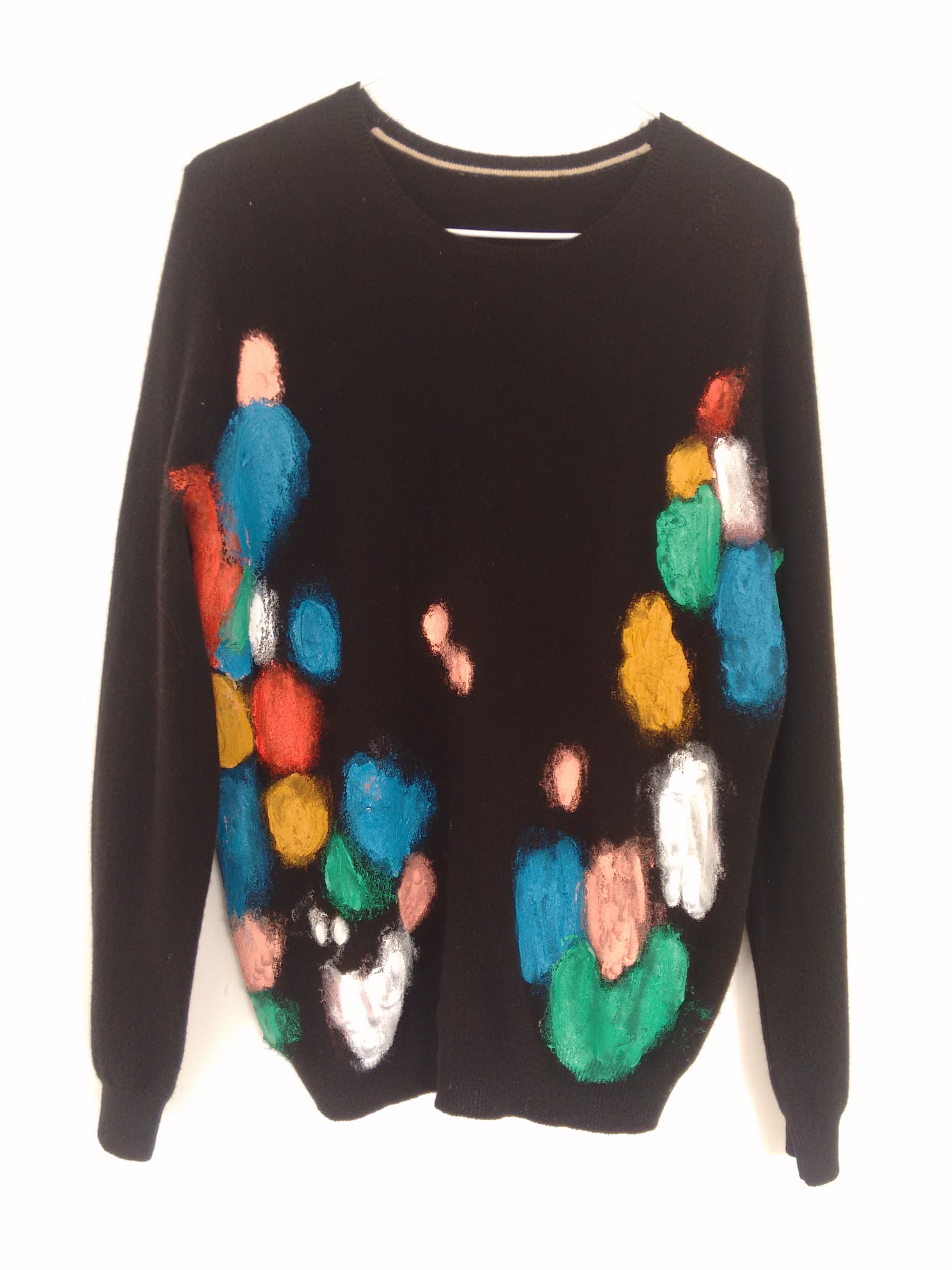 Susie Green, Painting Jumper (black), 2016