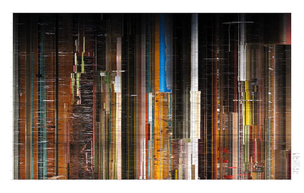 Wolfgang Weileder, Kwan Im Thong Hood Cho, Singapore. Slice 944 (Ladies sell lotus flowers and incense sticks in front of the Buddhist Temple while Hindus celebrate Deepavali at the adjacent Sri Lanken shrine), 2011