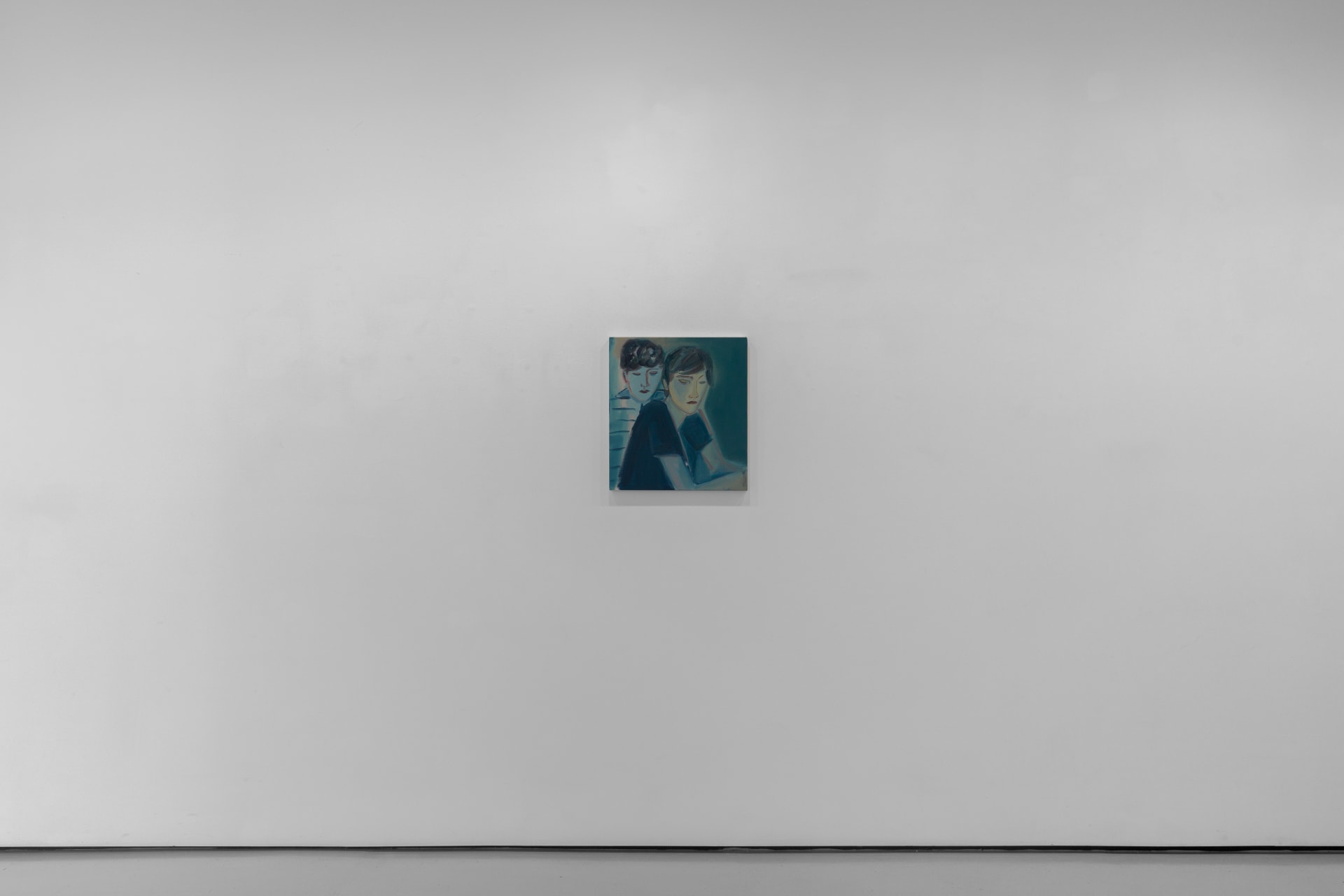 Installation views of Eve Ackroyd's exhibition 'Upon A Tide' at Workplace London