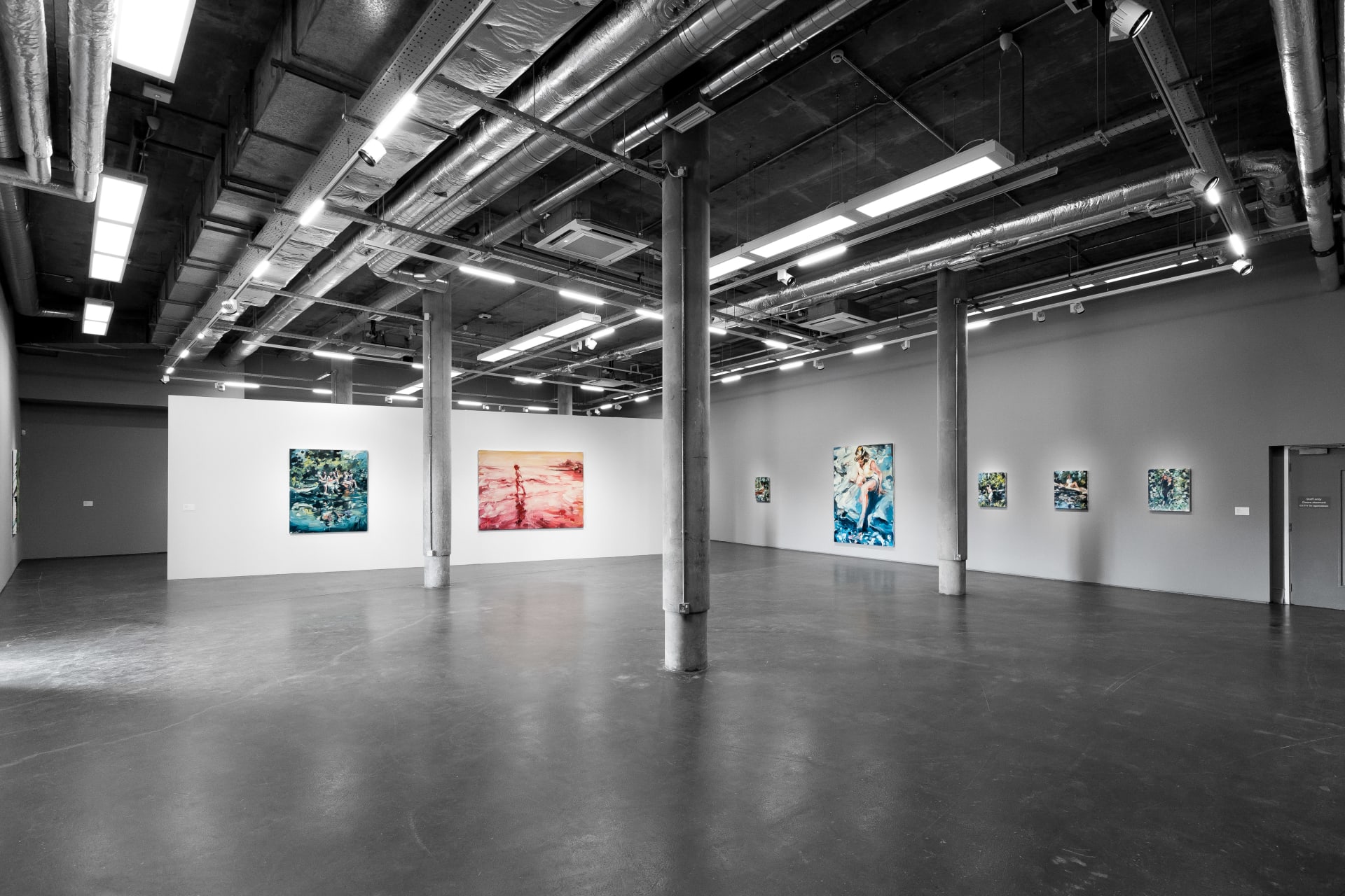Installation photographs of Laura Lancaster's exhibition 'My Echo, My Shadow' at Northern Gallery for Contemporary Art, Sunderland