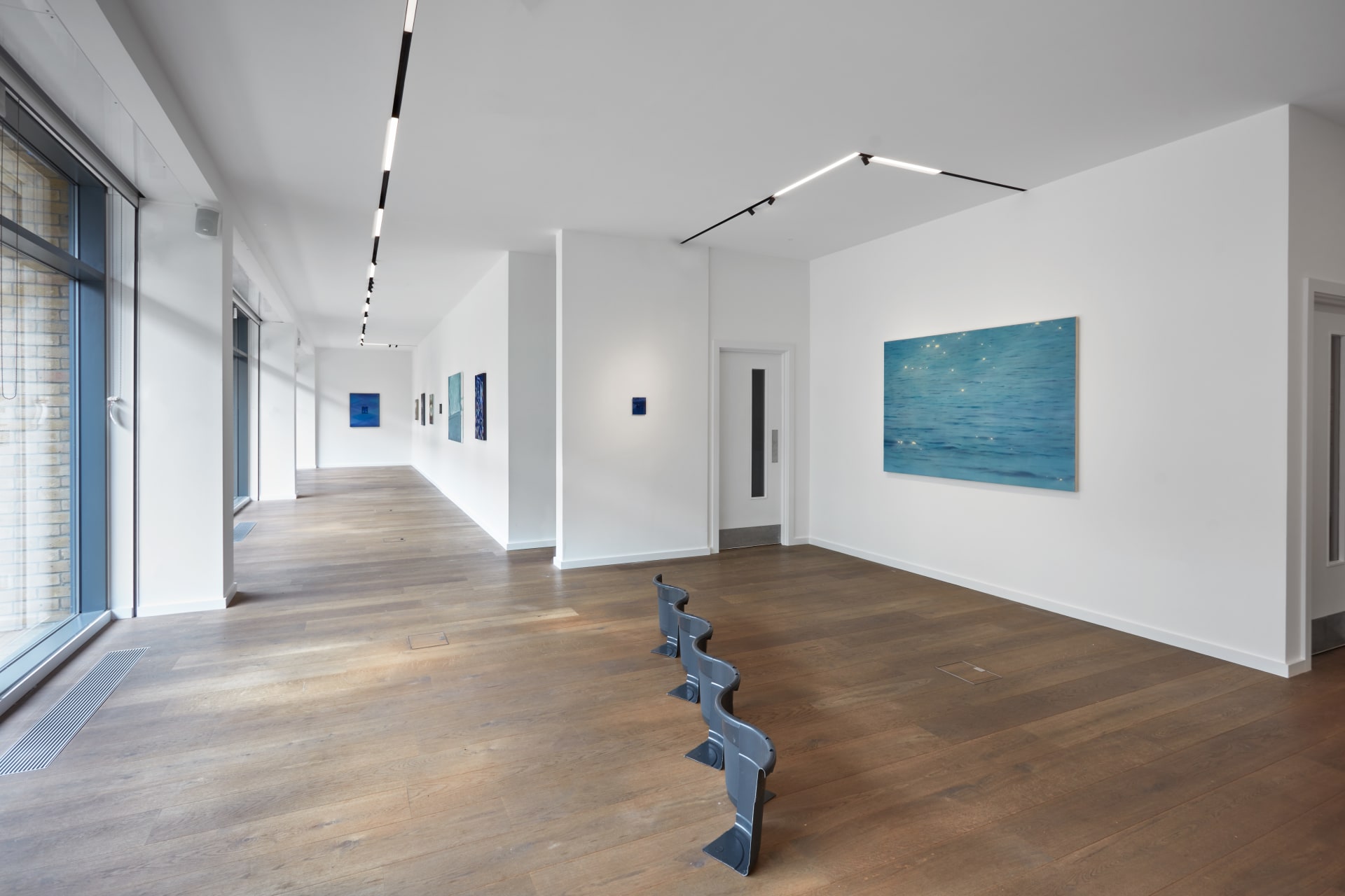 Installation photographs of 'This is Water' a group exhibition at Workplace | London
