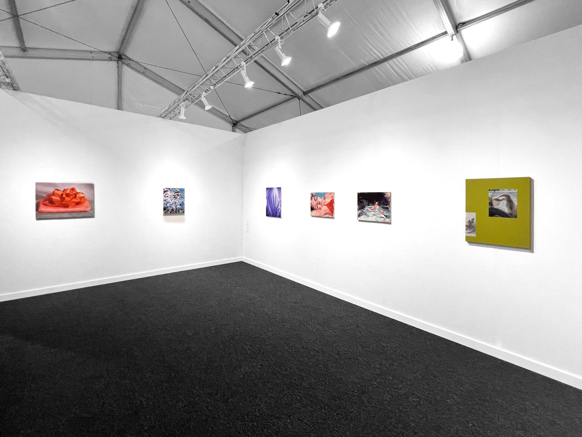 Images of Workplace's booth at NADA Miami 2023