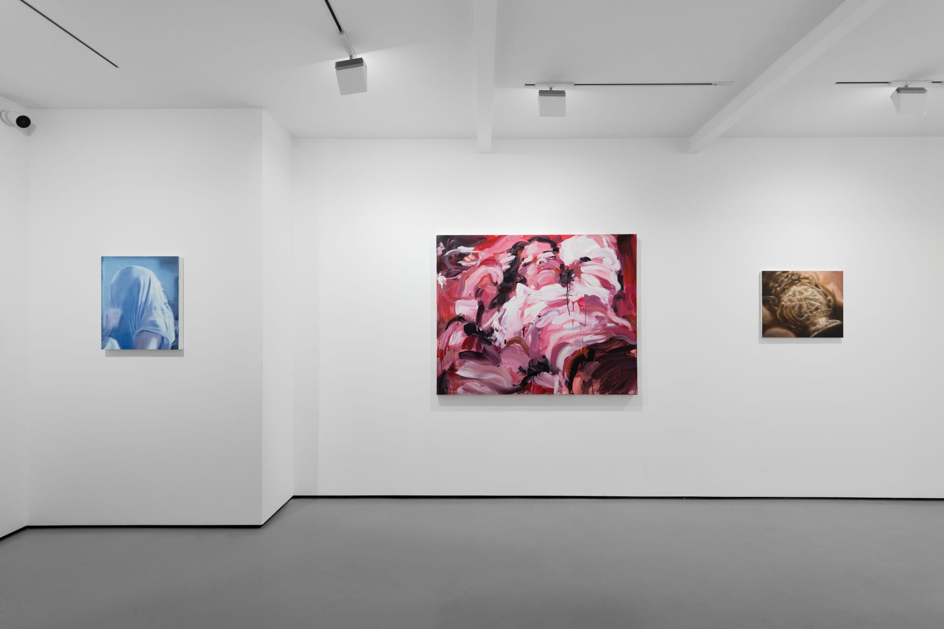 Installation shots of 'Cadence' by Laura Lancaster and Rachel Lancaster at Workplace | London