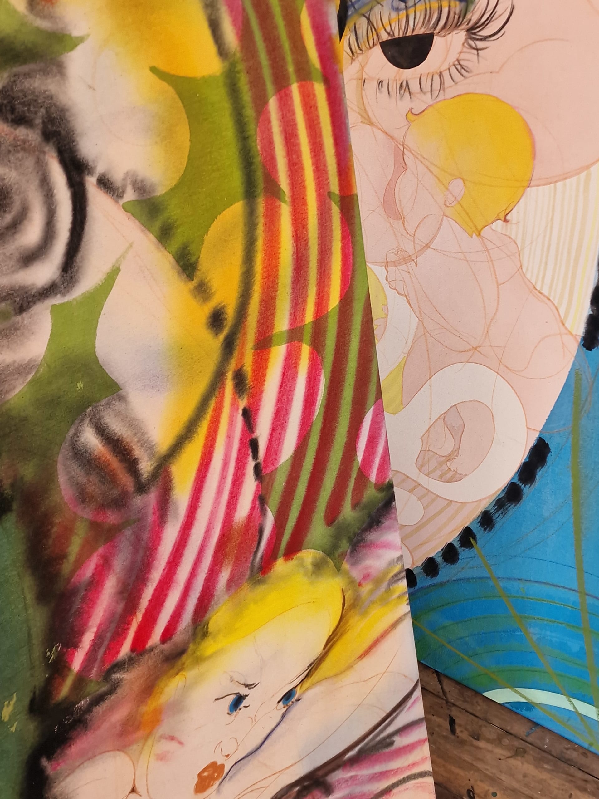 Zoe Spowage's studio