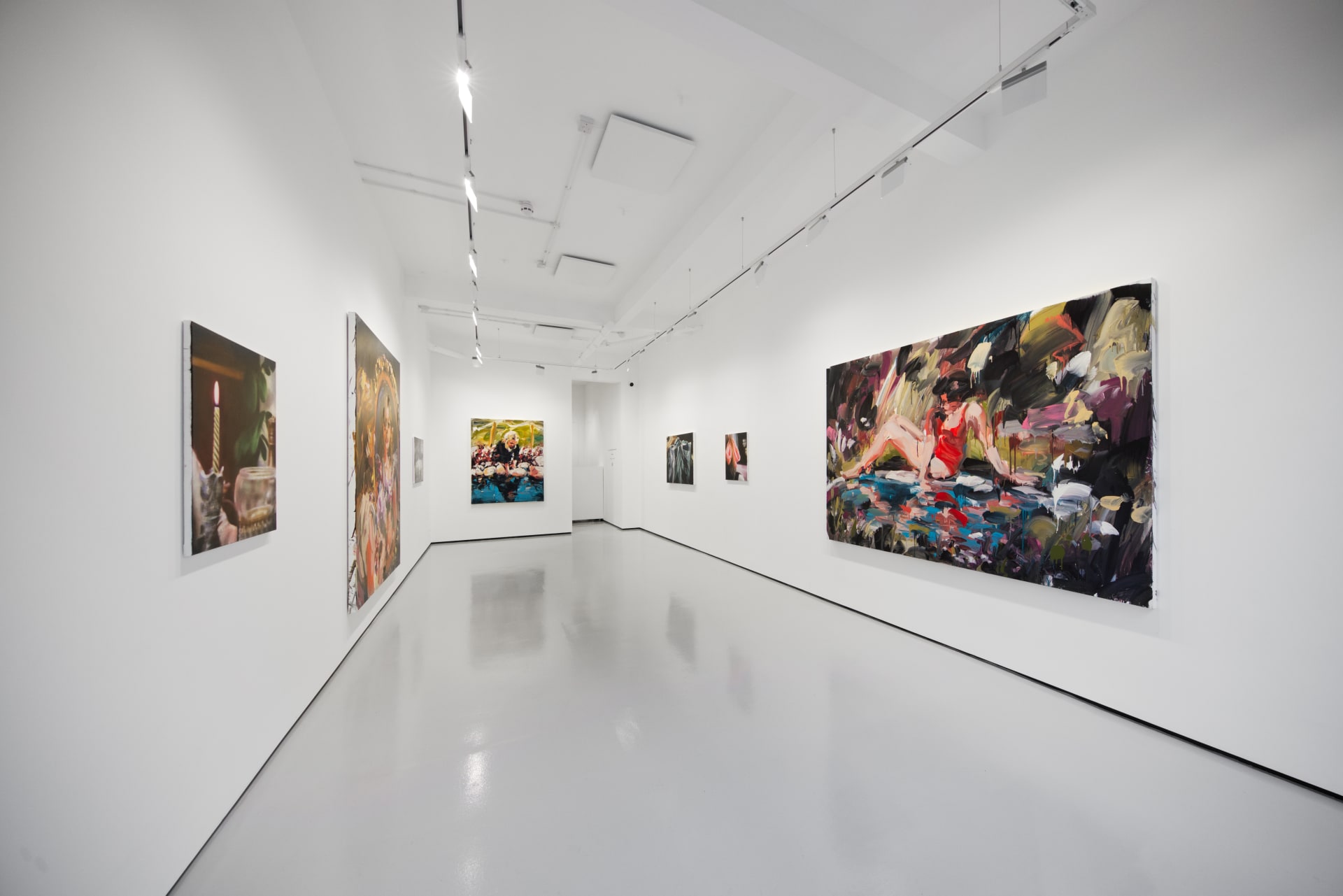 Installation shots of 'Cadence' by Laura Lancaster and Rachel Lancaster at Workplace | London