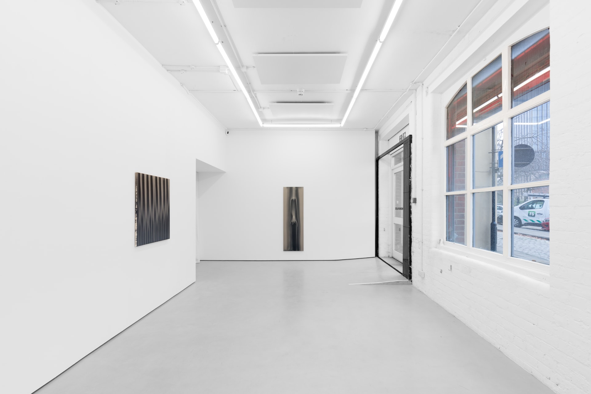 Installation images of Paul Barlow's exhibition 'Thin air' at Workplace | Newcastle