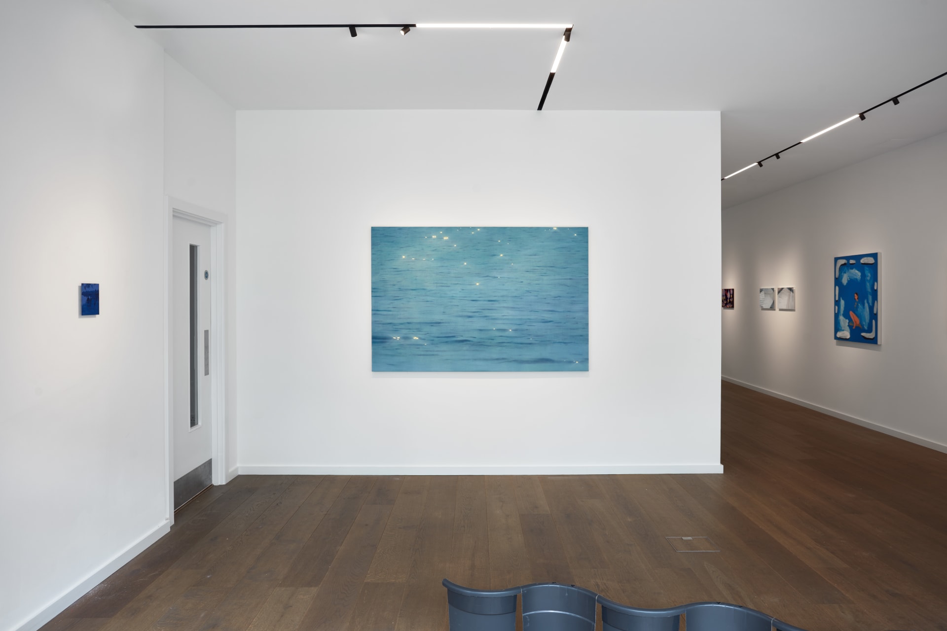Installation photographs of 'This is Water' a group exhibition at Workplace | London