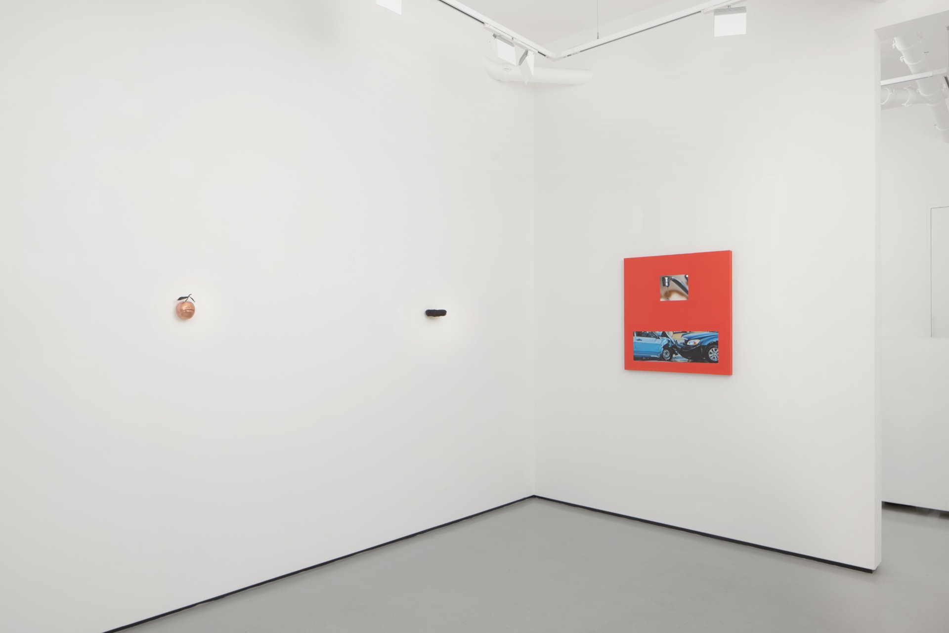 installation shots of 'The Future Leaks Out' at Workplace | London