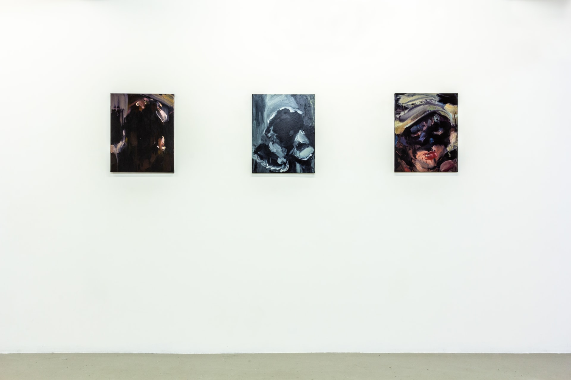 Installation photographs of Laura Lancaster's exhibition 'Shadows and Mirrors' at Workplace | London - 61 Conduit Street 