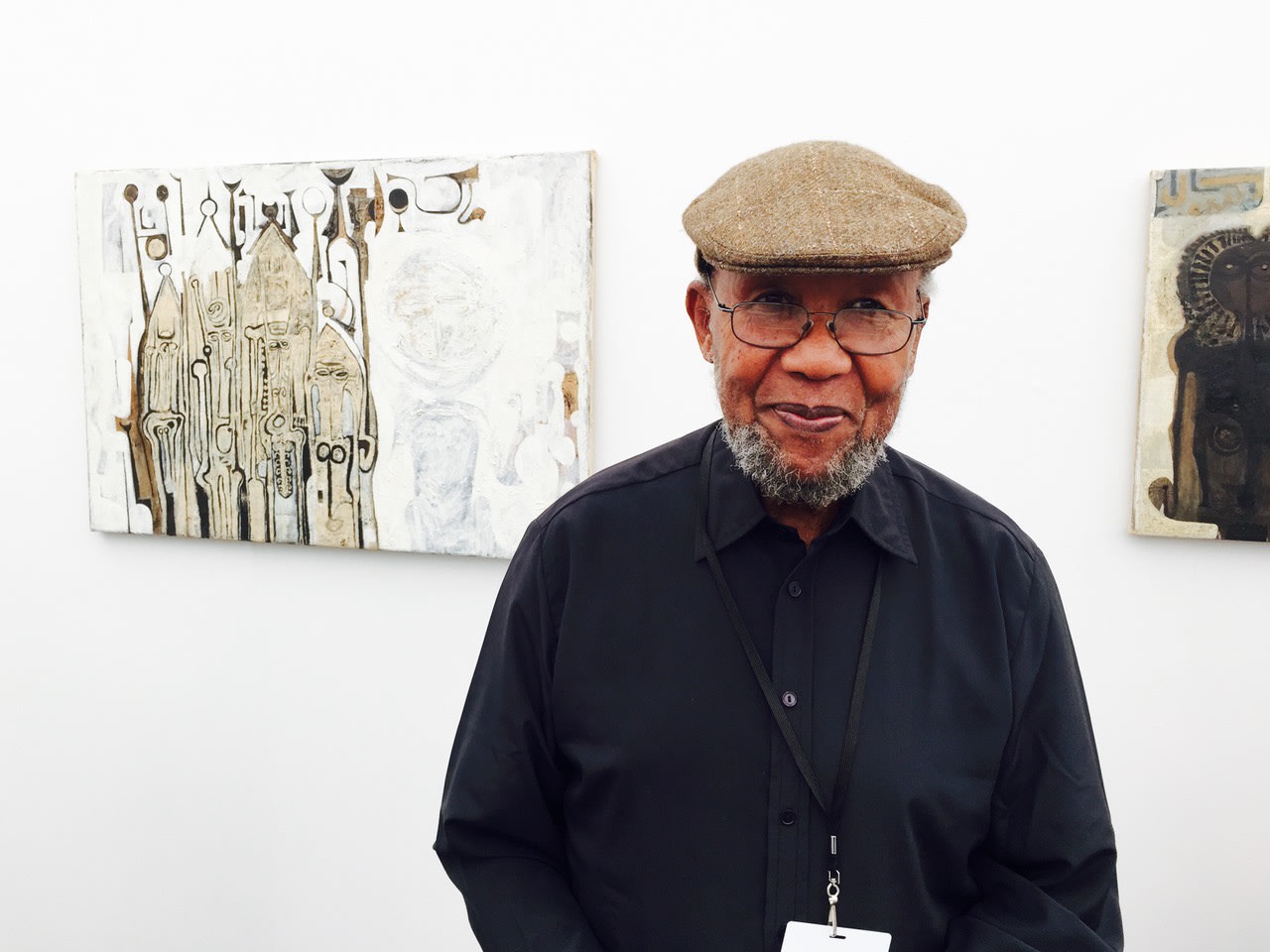Portrait of Ibrahim El-Salahi by Beth De Woody