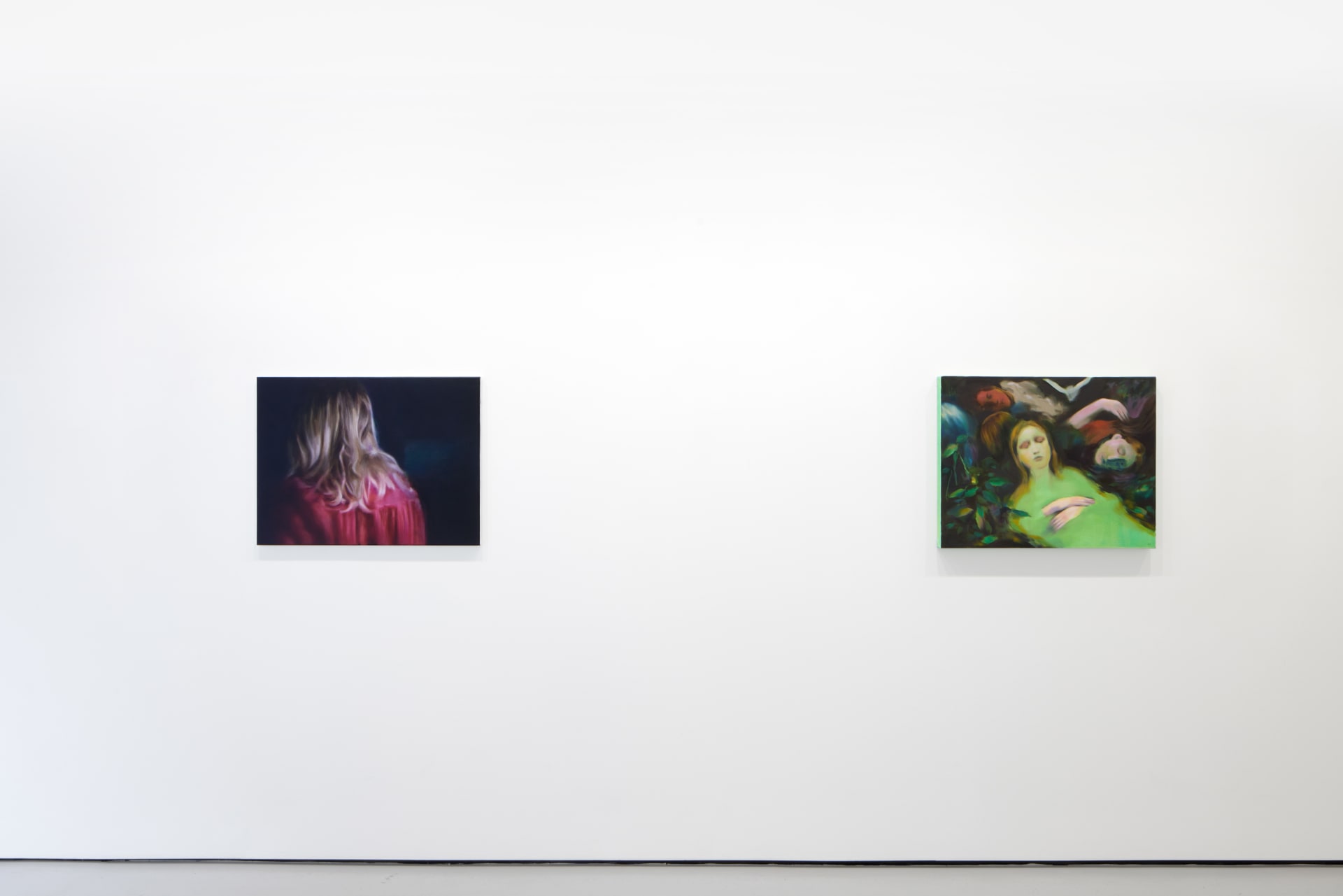 installation shots of The Blue Hour at Workplace | London