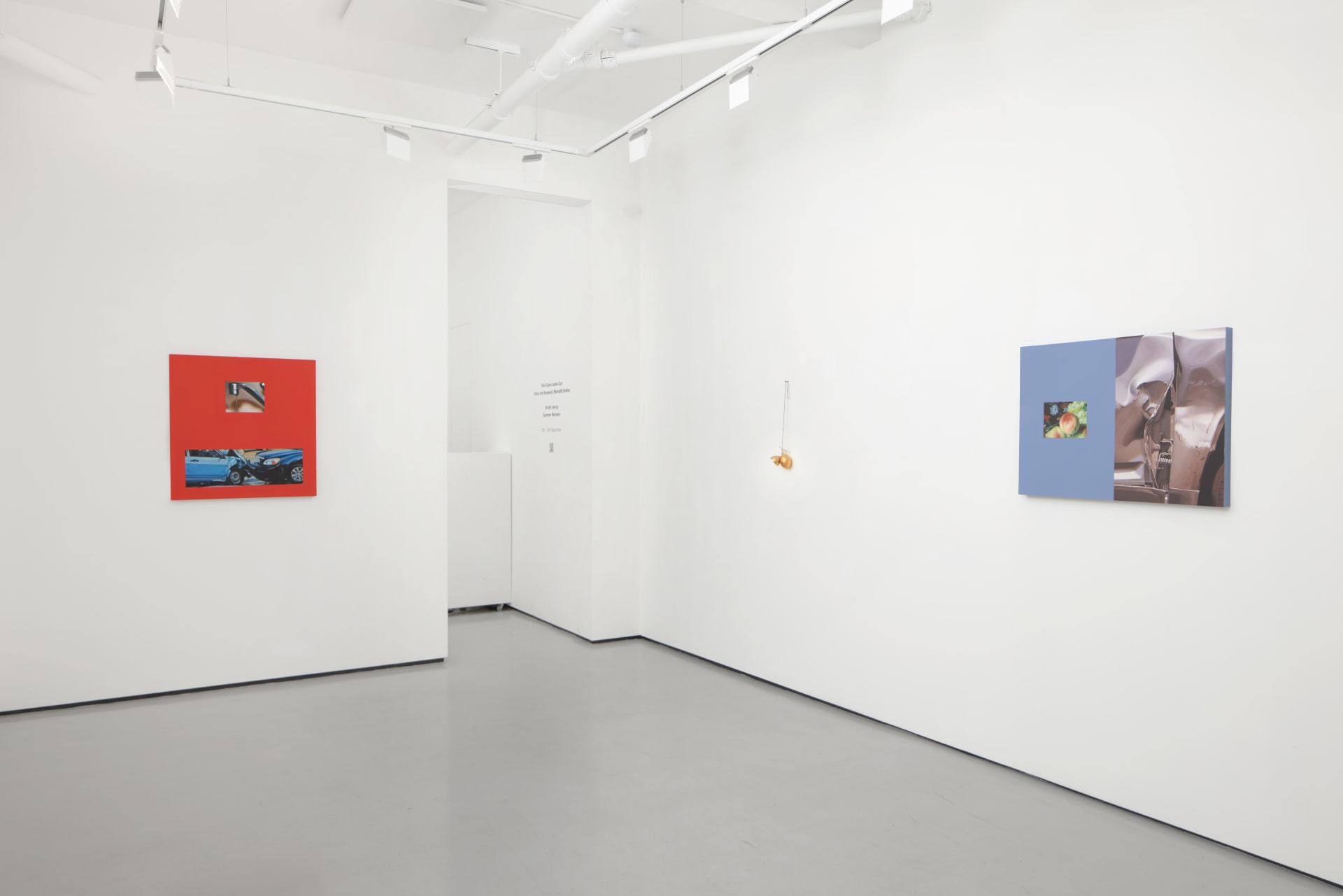 installation shots of 'The Future Leaks Out' at Workplace | London