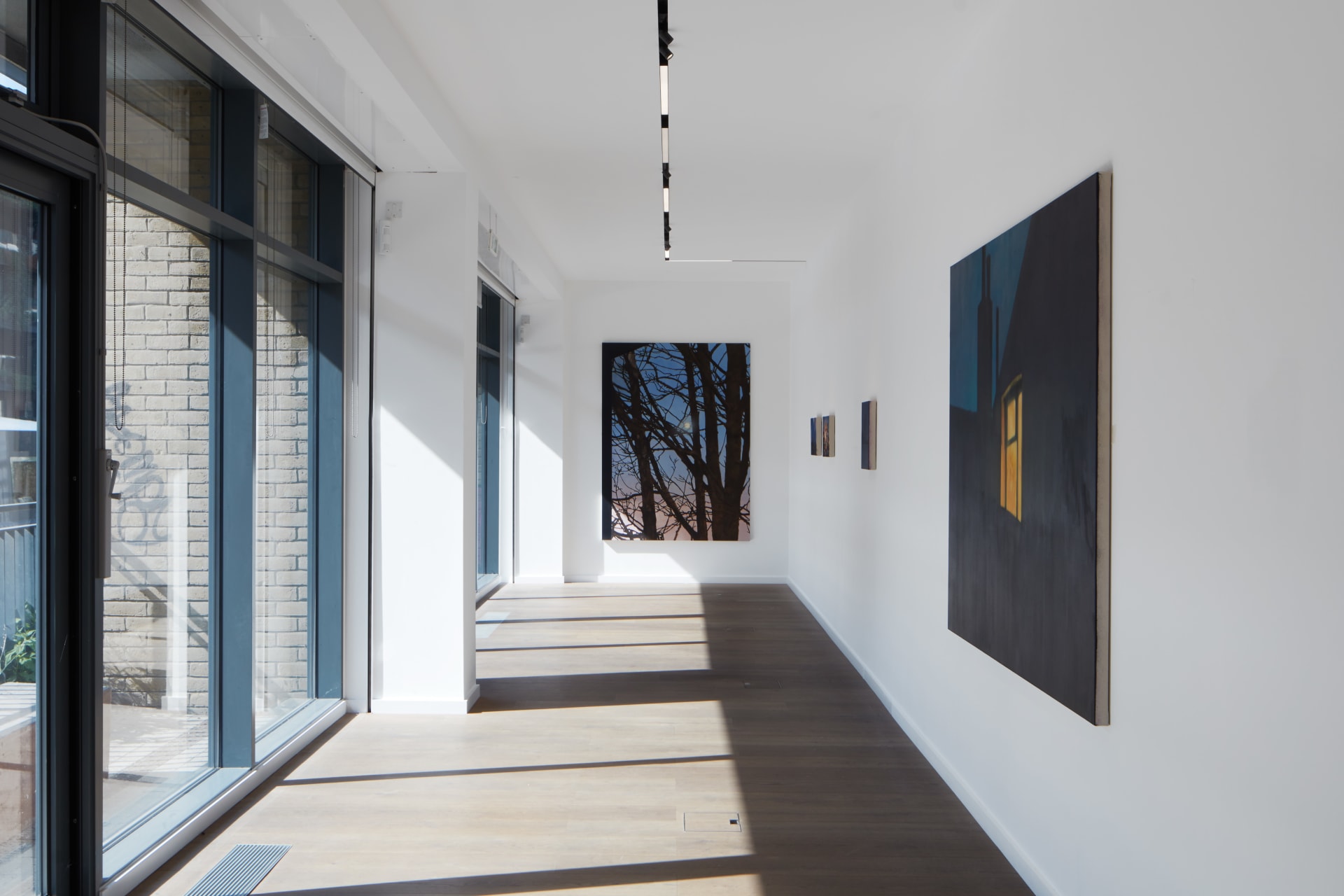 Install images of James Prapaithong's exhibition 'A Year Ago Today' at Workplace | London