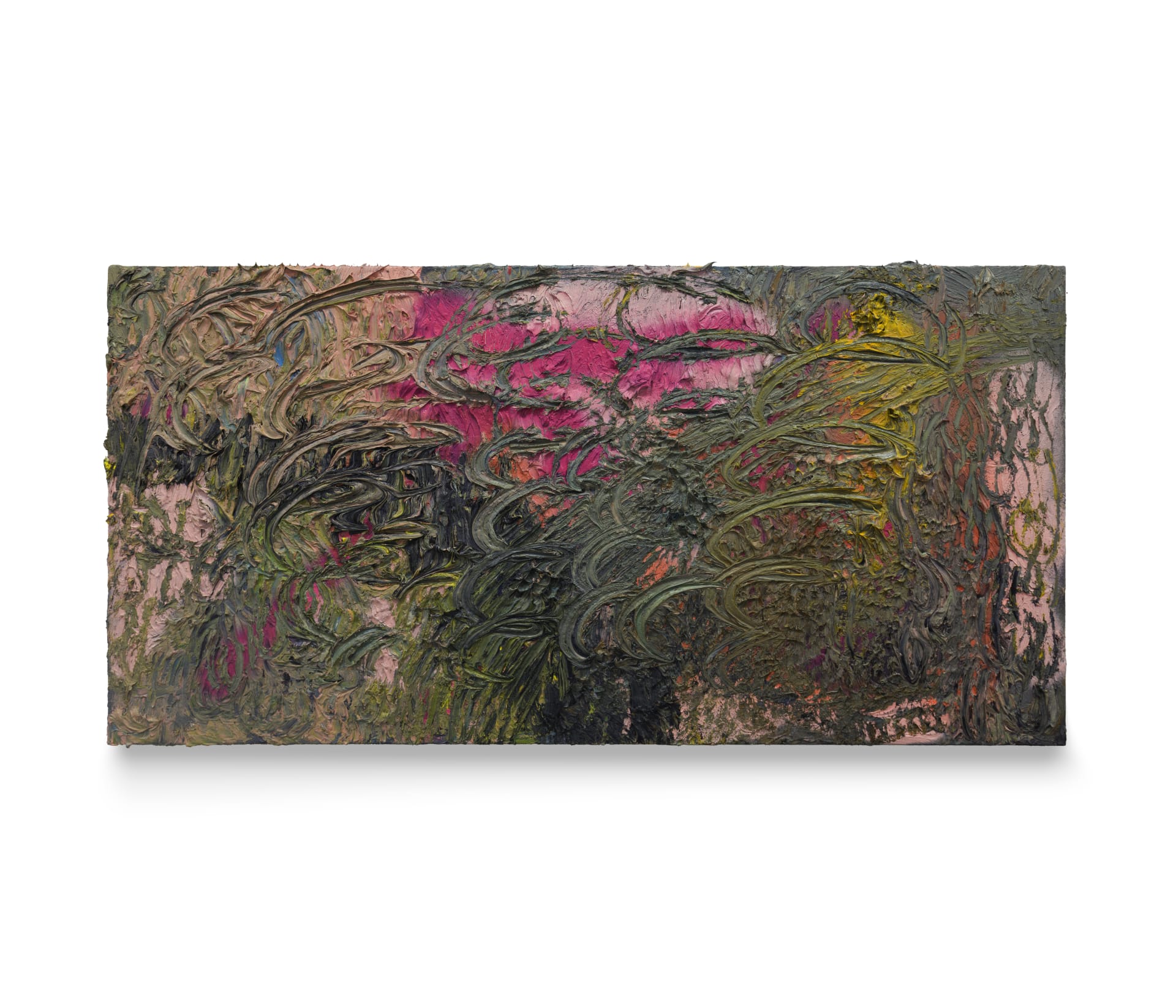 An impasto expressionistic painting by James Cabaniuk