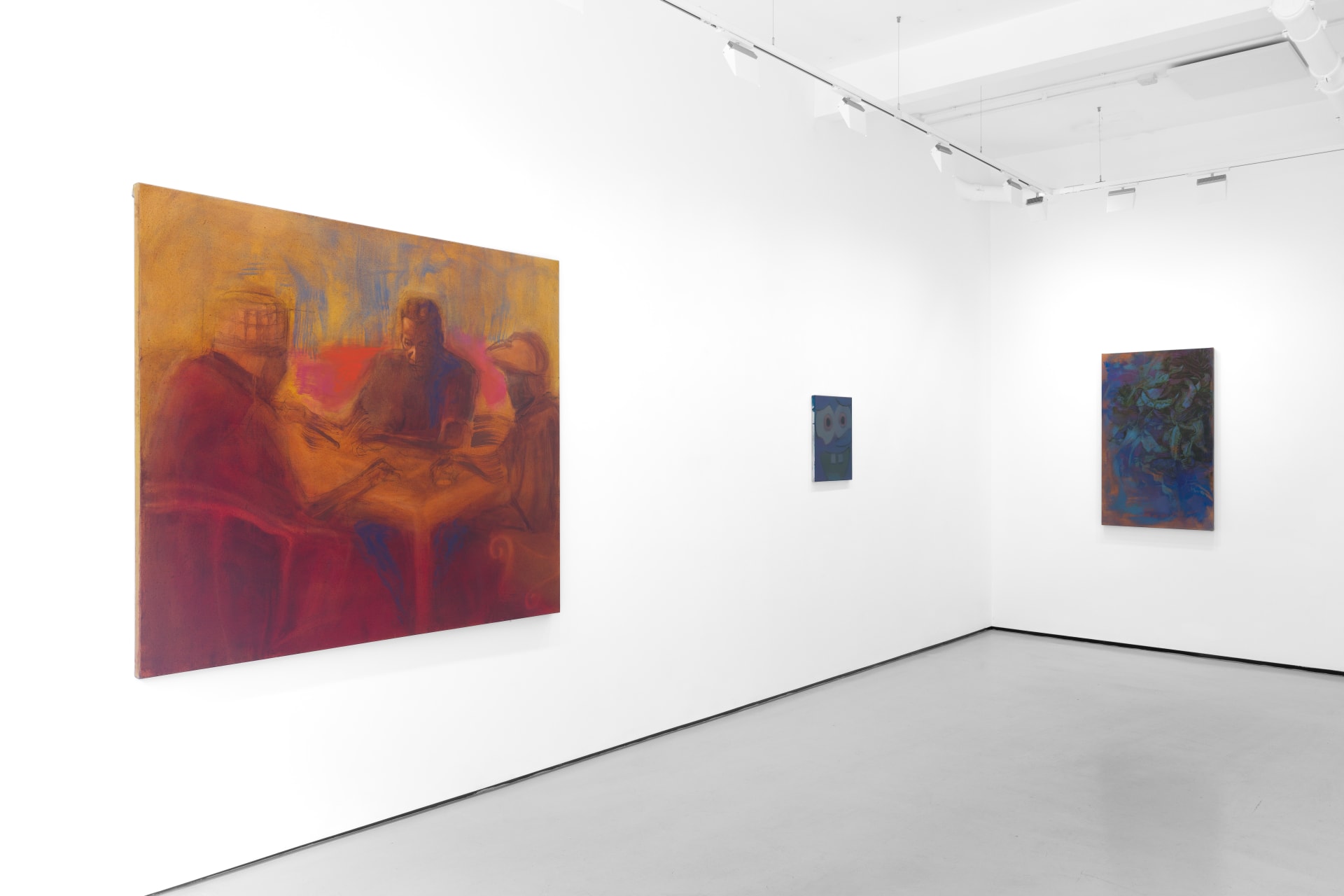 Installation view of the group exhibition Cold Enough for Snow