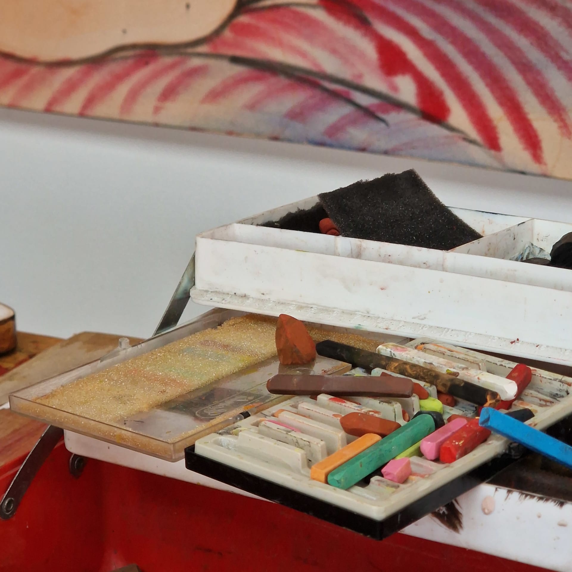 Zoe Spowage's studio