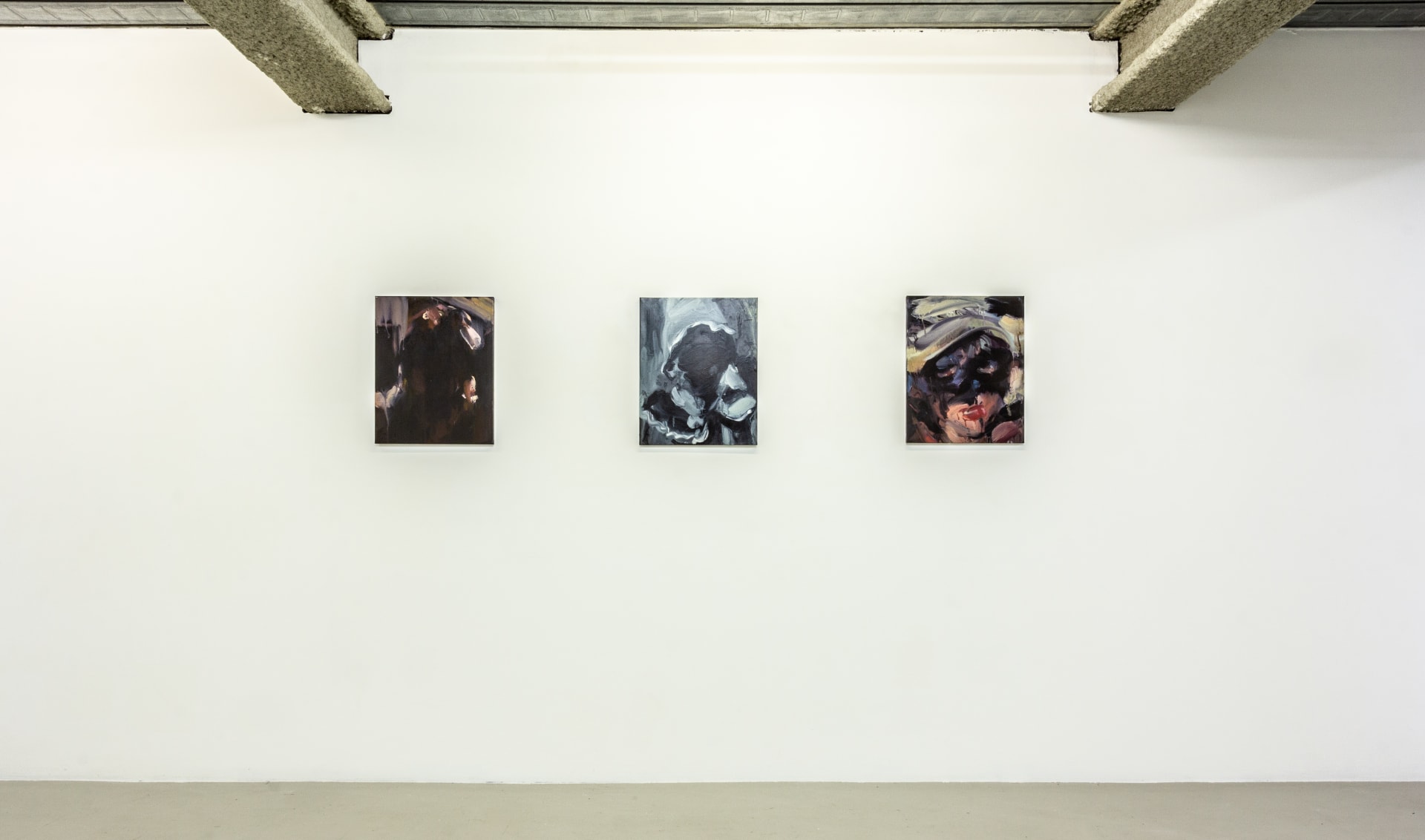 Installation photographs of Laura Lancaster's exhibition 'Shadows and Mirrors' at Workplace | London - 61 Conduit Street 