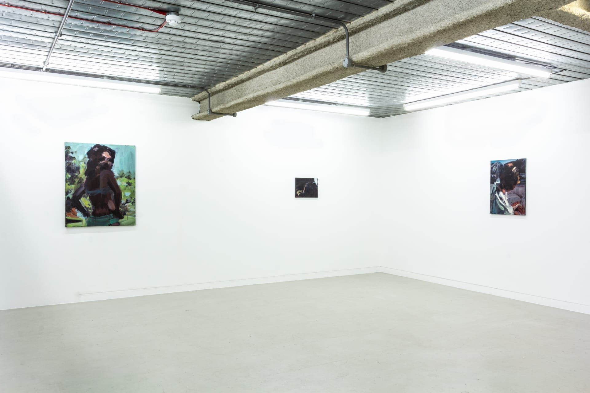 Installation photographs of Laura Lancaster's exhibition 'Shadows and Mirrors' at Workplace | London - 61 Conduit Street 