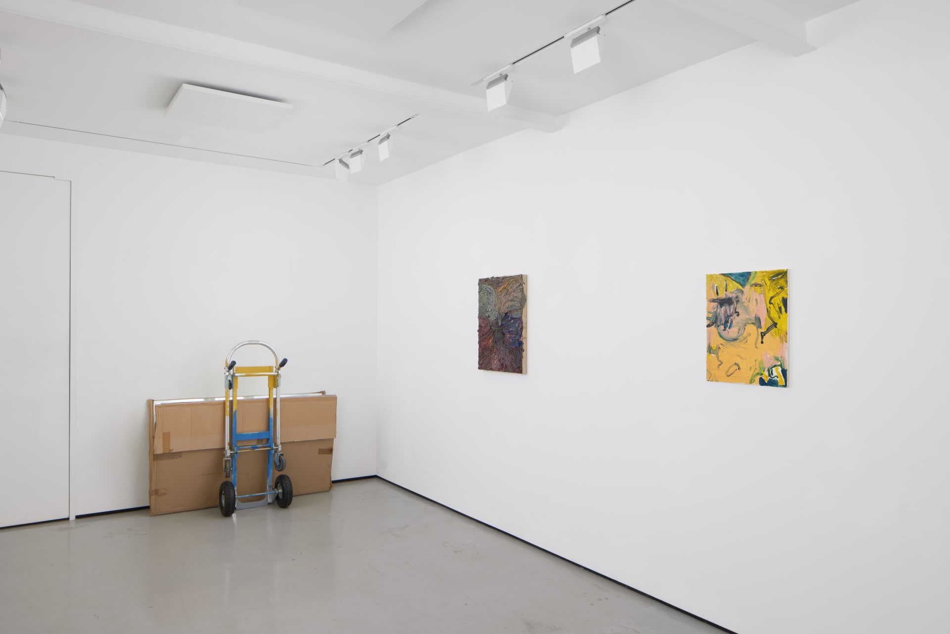 installation images of 'and in and out of weeks' at Workplace | London by Tom Carter