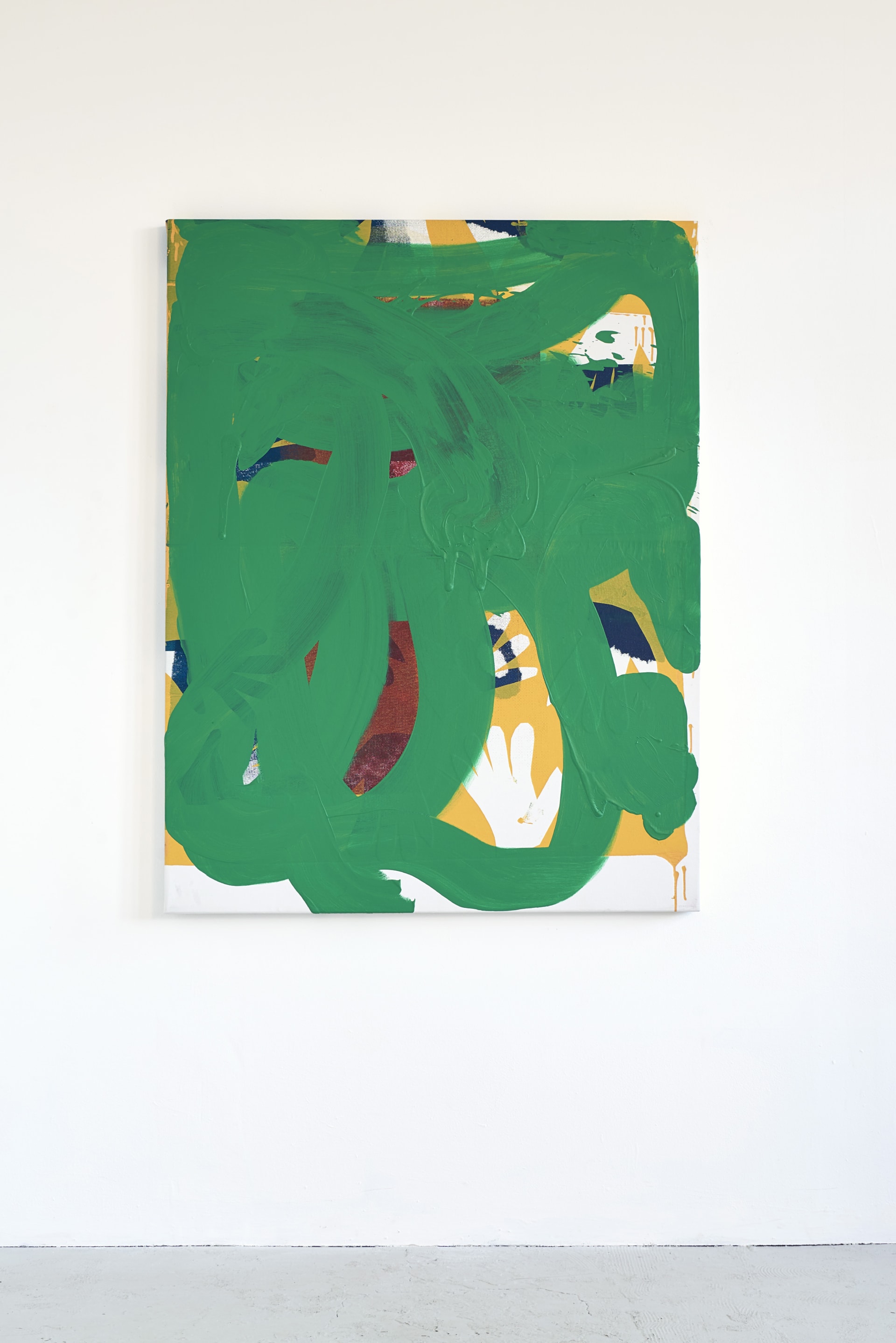 Installation photographs of Mike Pratt's exhibition at Workplace | London