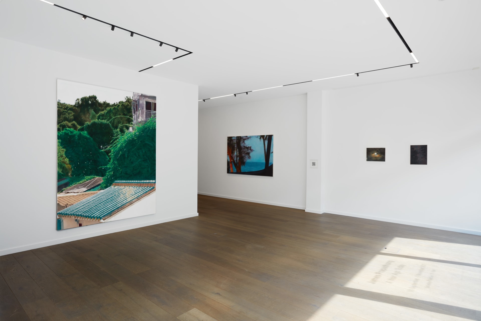 Install images of James Prapaithong's exhibition 'A Year Ago Today' at Workplace | London