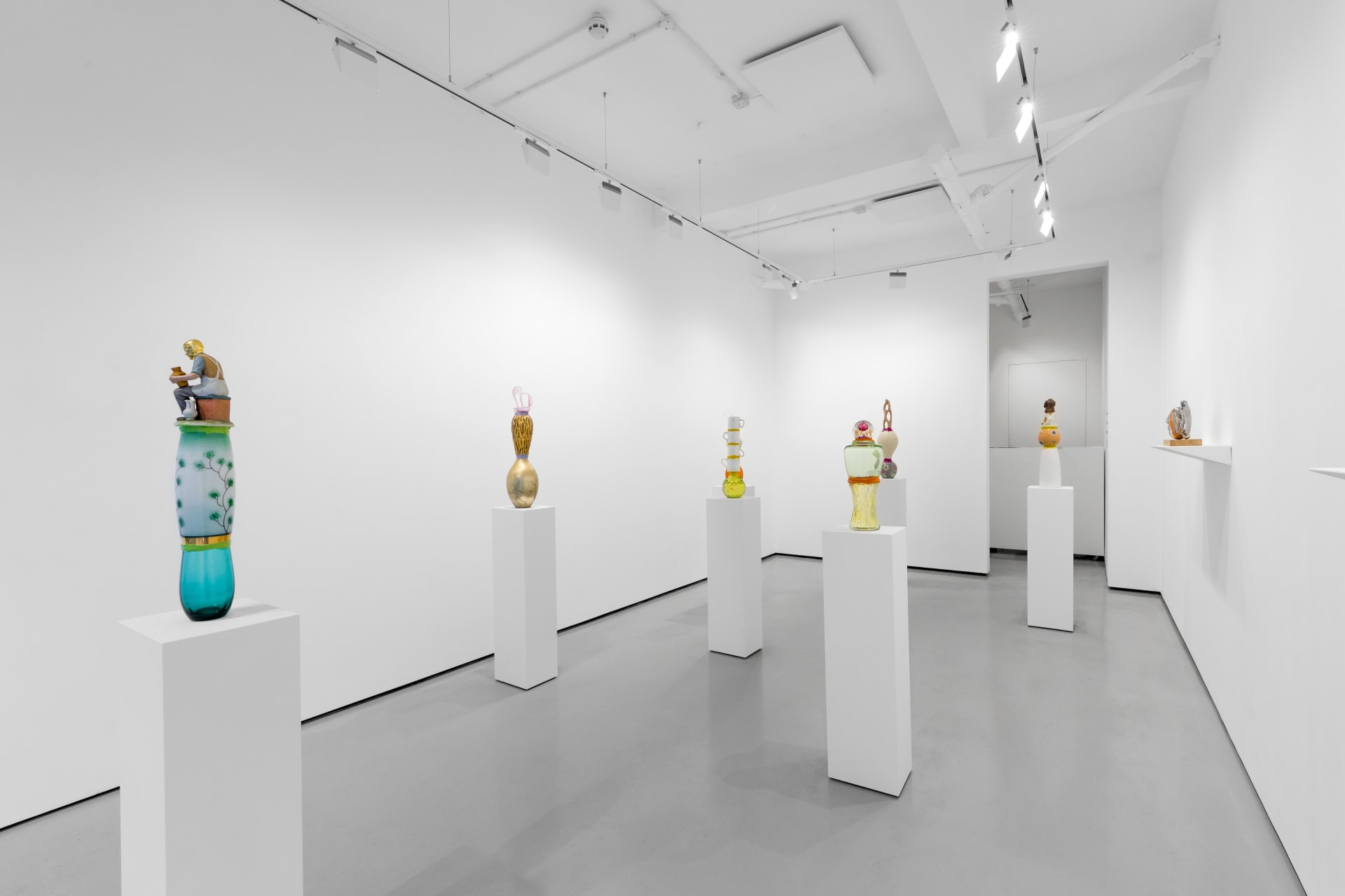 Installation shot of Eric Bainbridge's exhibition PLUCKPLUCK