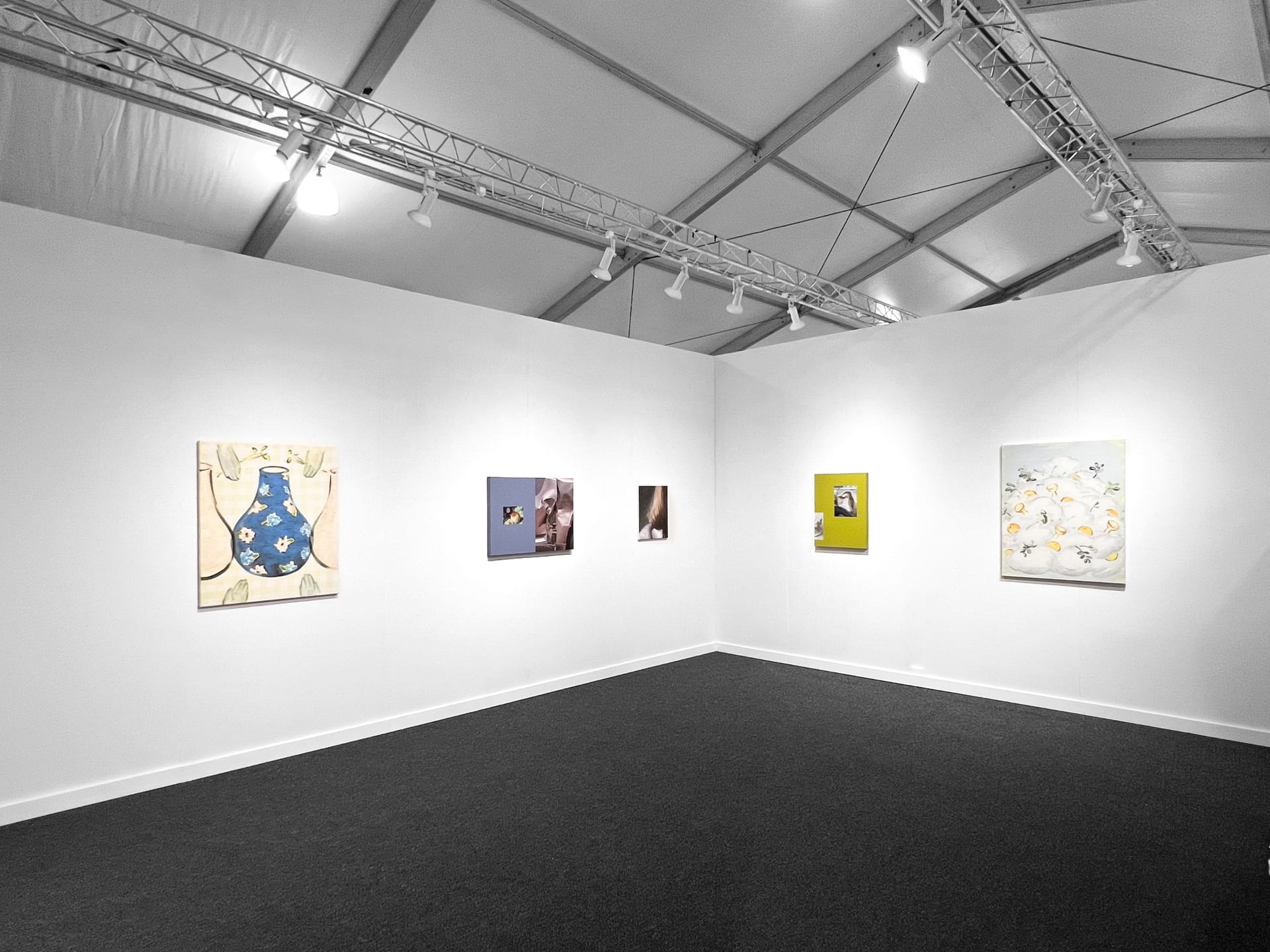 Images of Workplace's booth at NADA Miami 2023
