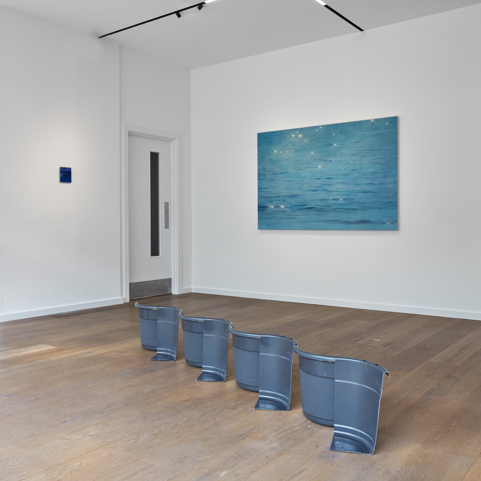 Installation photographs of 'This is Water' a group exhibition at Workplace | London