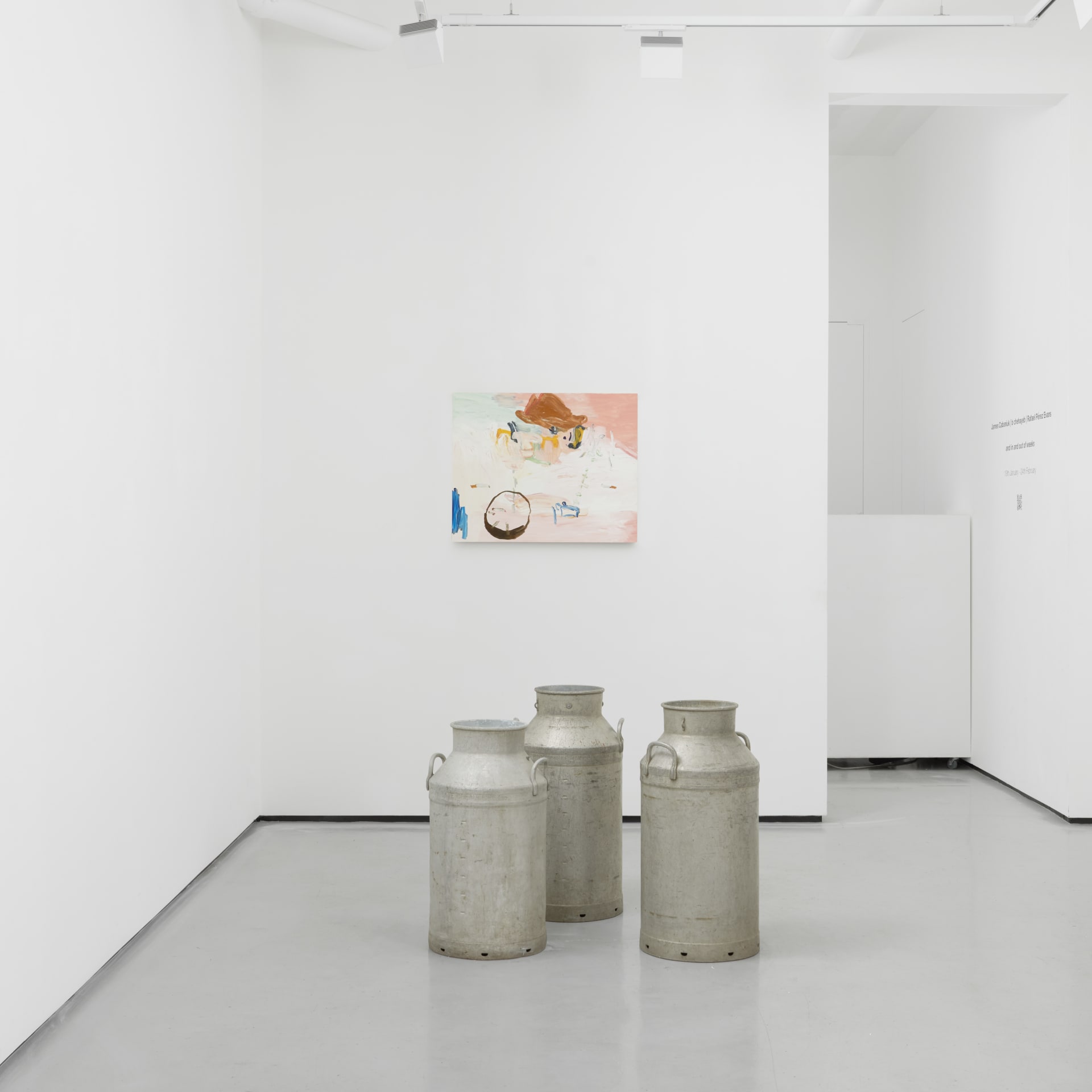 installation images of 'and in and out of weeks' at Workplace | London by Tom Carter