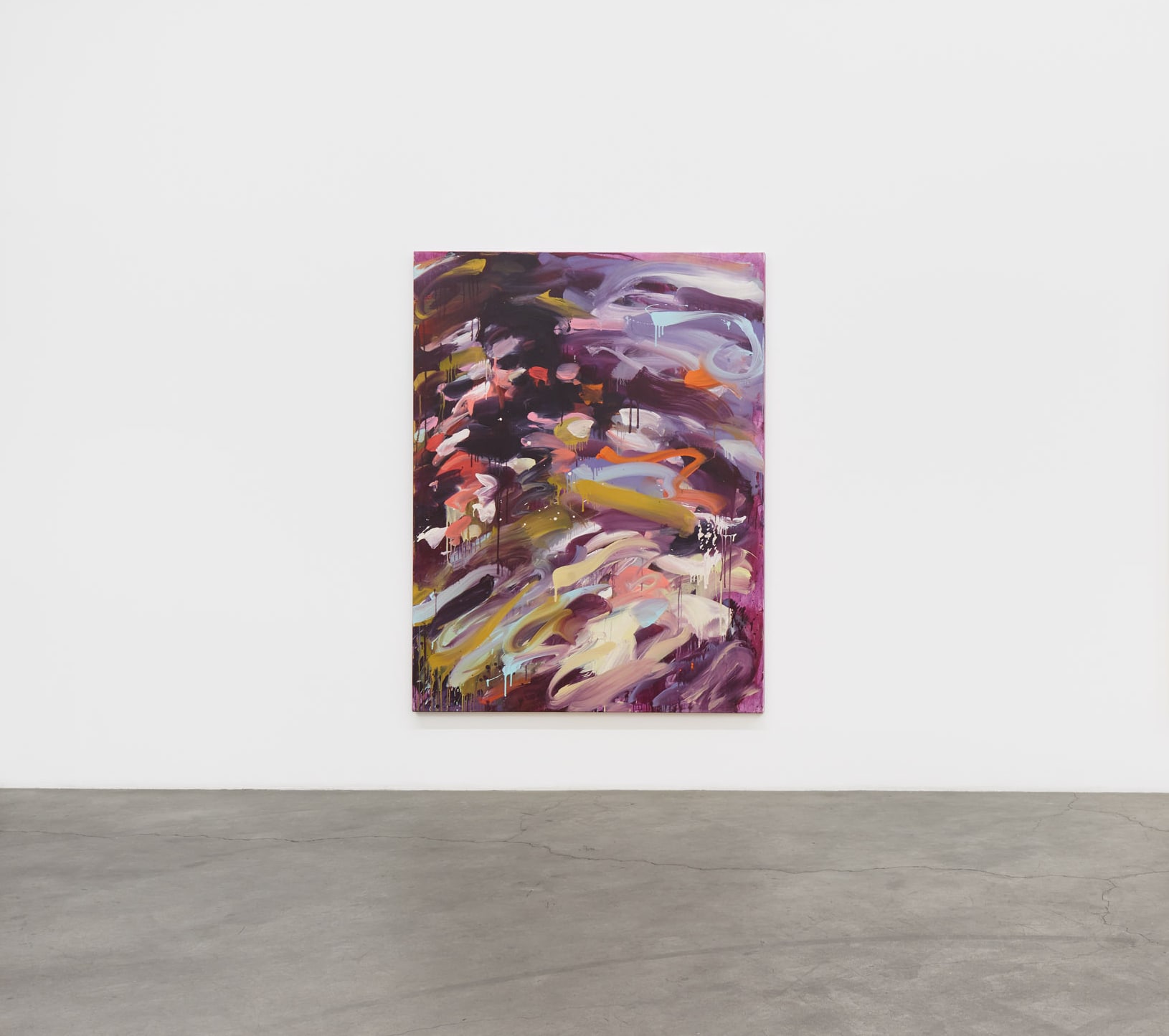 Installation images of Laura Lancaster's solo exhibition at Night Gallery, Los Angeles
