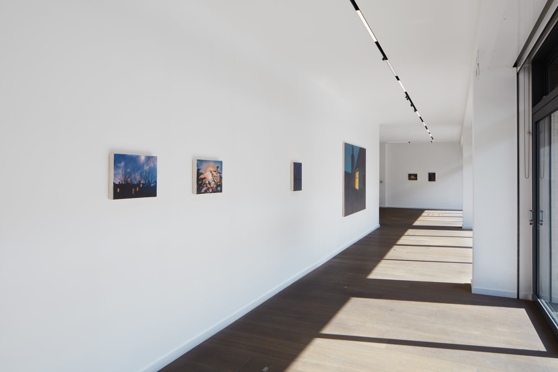 Install images of James Prapaithong's exhibition 'A Year Ago Today' at Workplace | London