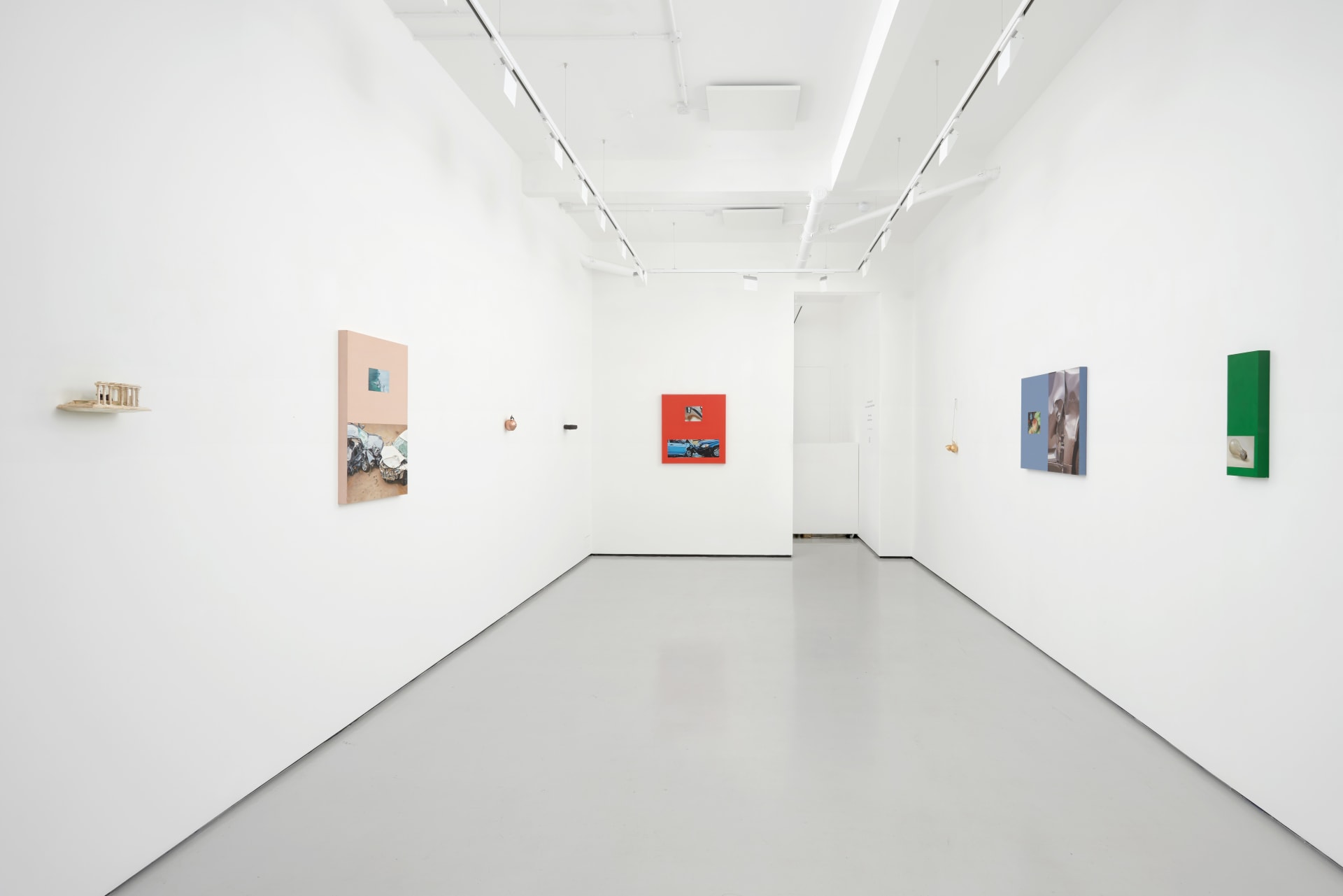 installation shots of 'The Future Leaks Out' at Workplace | London