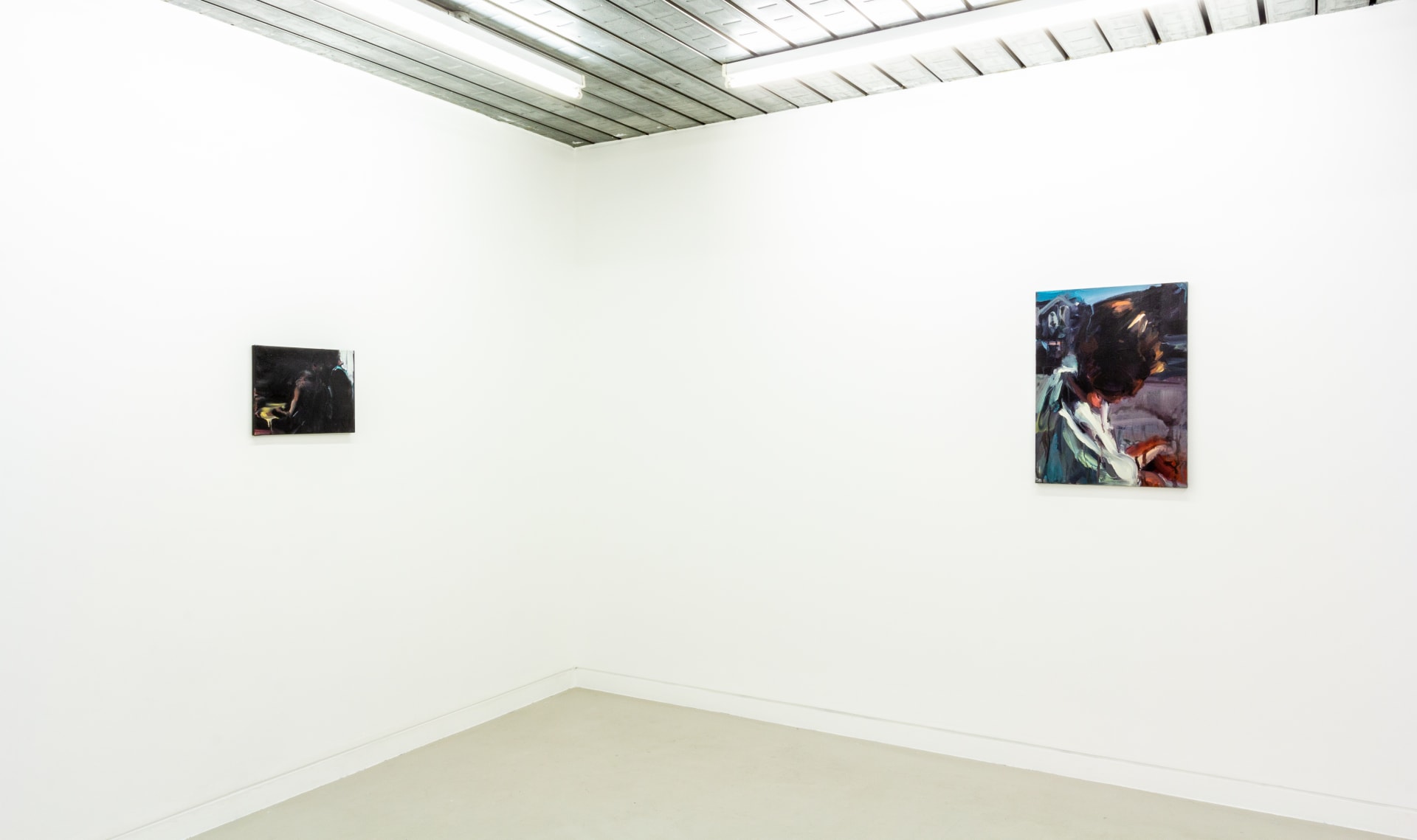 Installation photographs of Laura Lancaster's exhibition 'Shadows and Mirrors' at Workplace | London - 61 Conduit Street 