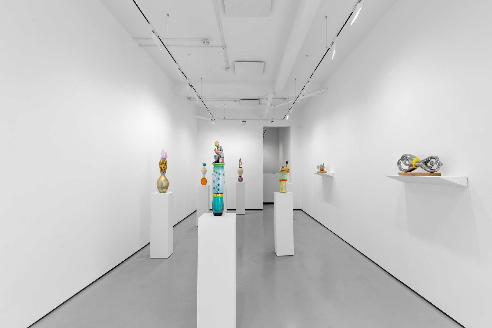 Installation shot of Eric Bainbridge's exhibition PLUCKPLUCK