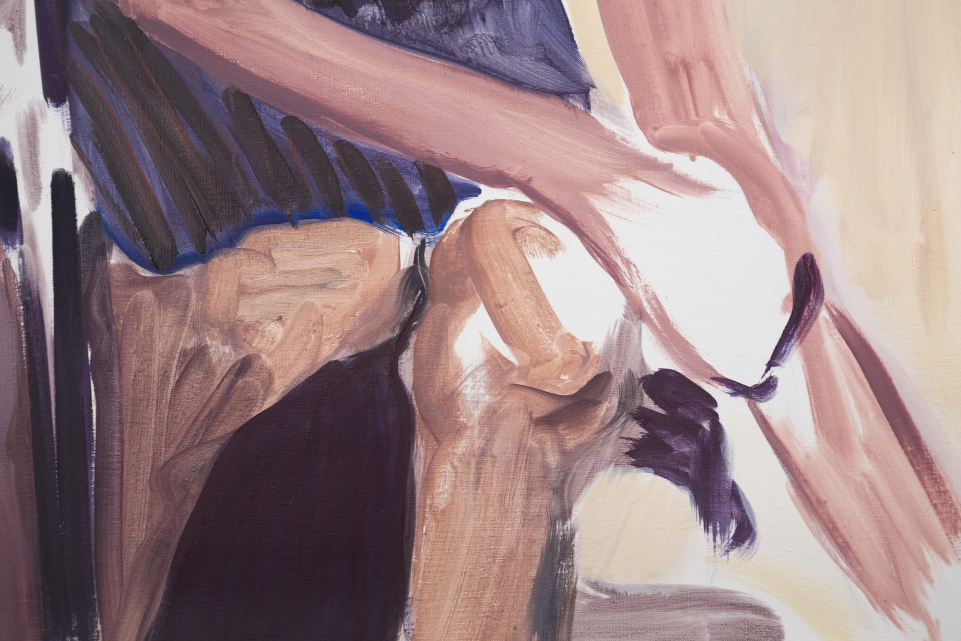 Detail of Waiting Line by Remi Ajani