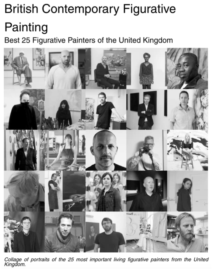 British Contemporary Figurative Painting Julien Delagrange, Contemporary Art Issue December 17, 2020