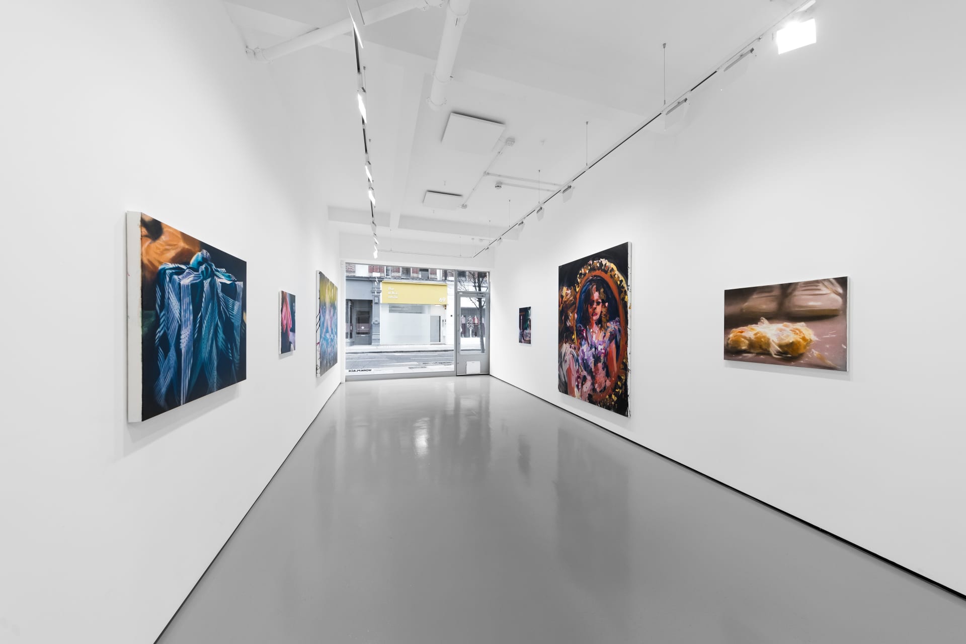 Installation shots of 'Cadence' by Laura Lancaster and Rachel Lancaster at Workplace | London