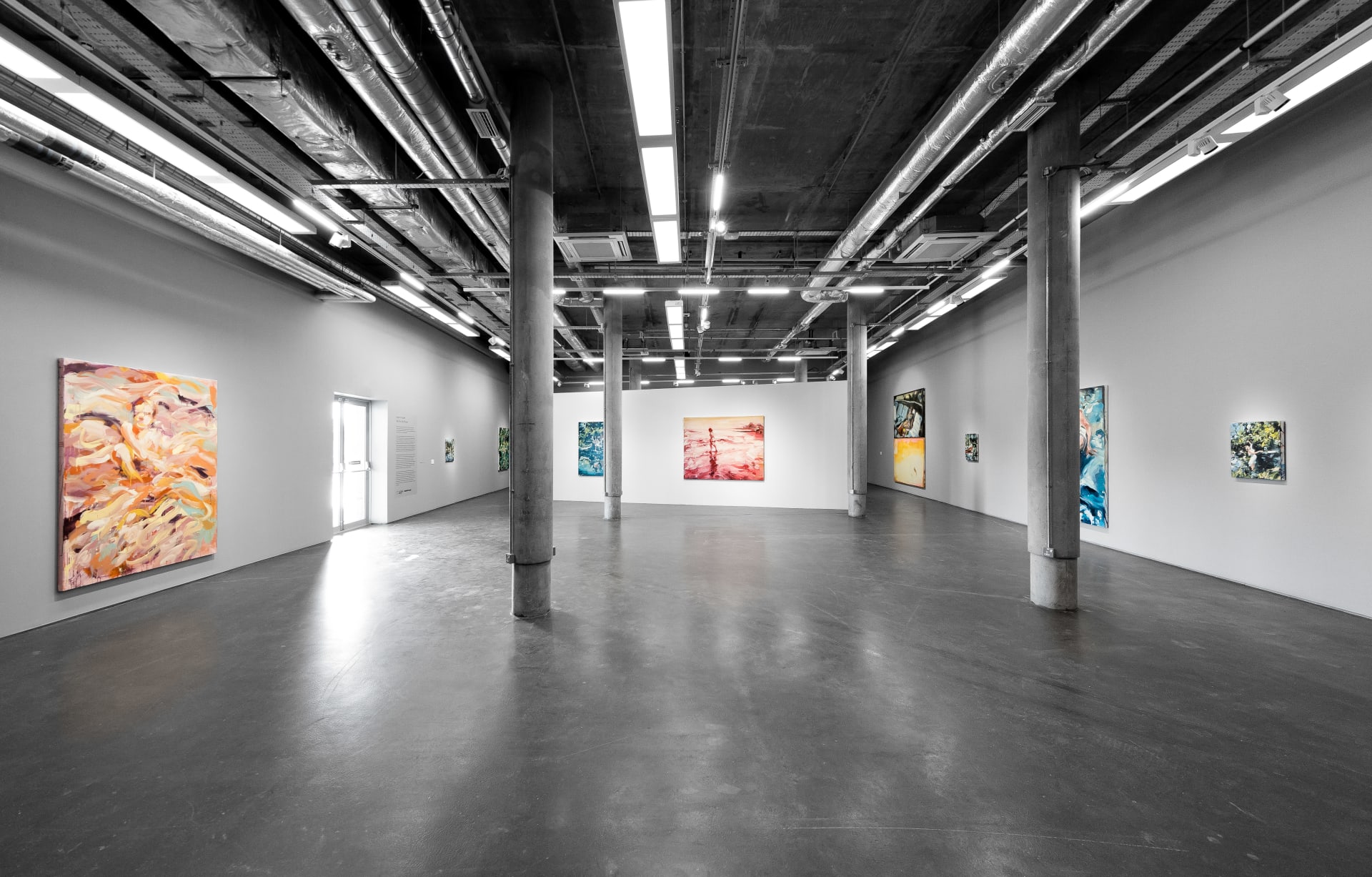 Installation photographs of Laura Lancaster's exhibition 'My Echo, My Shadow' at Northern Gallery for Contemporary Art, Sunderland