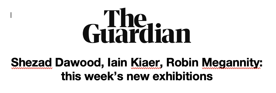 ‘Shezad Dawood, Iain Kiaer, Robin Megannity: this week’s new exhibitions’