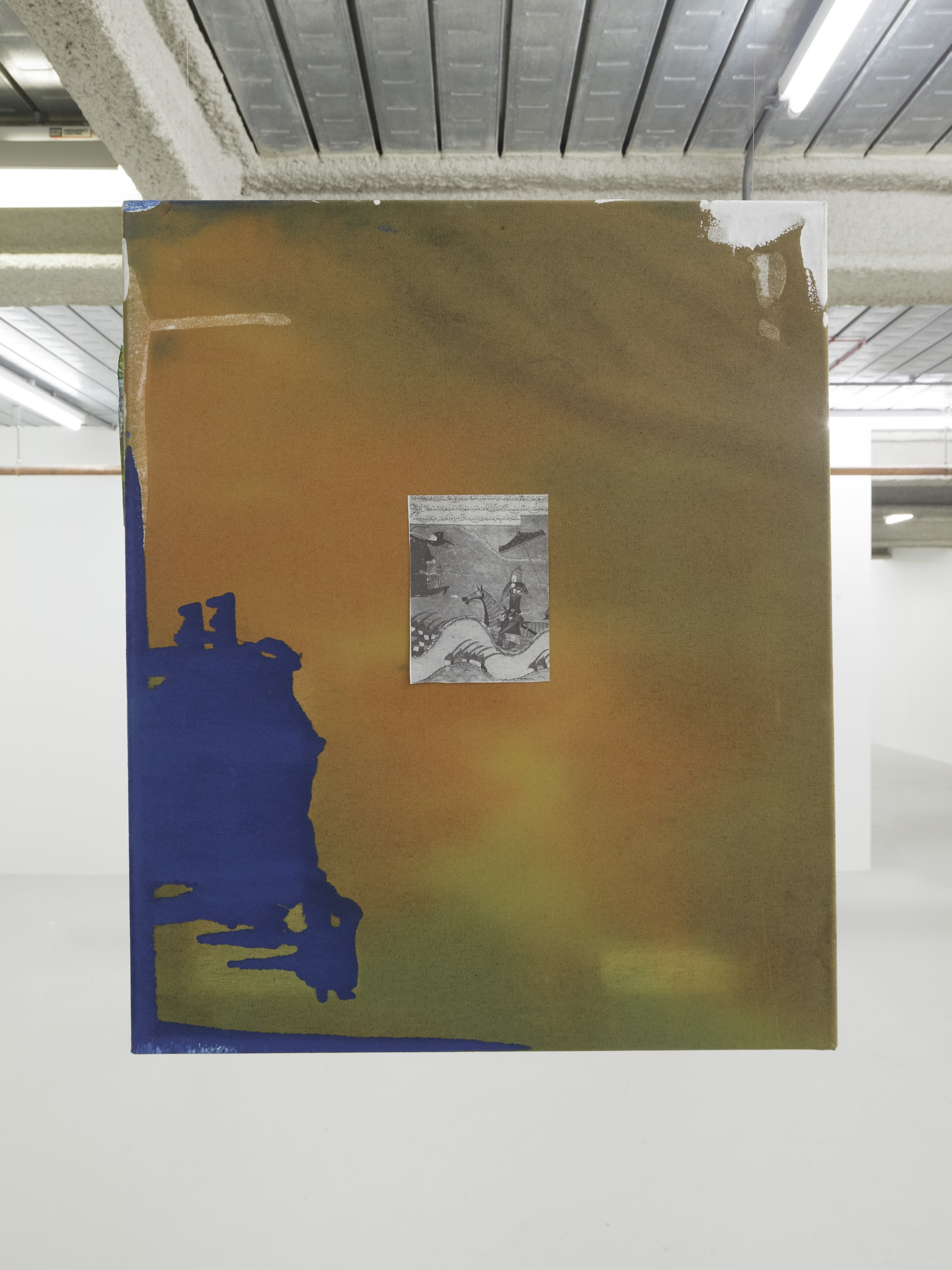 installation shots of Hugo Canoilas' exhibition at Workplace London