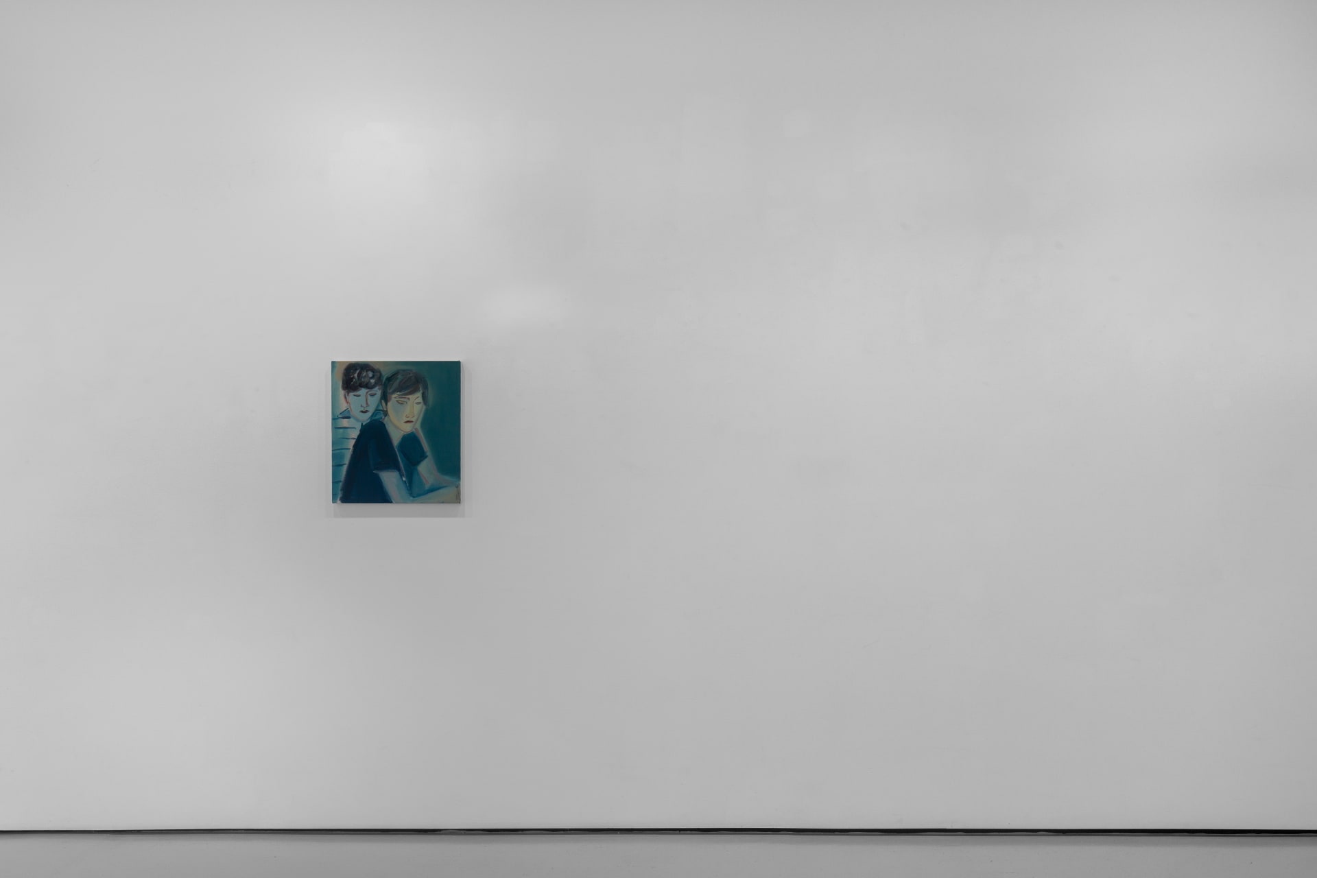 Installation views of Eve Ackroyd's exhibition 'Upon A Tide' at Workplace London