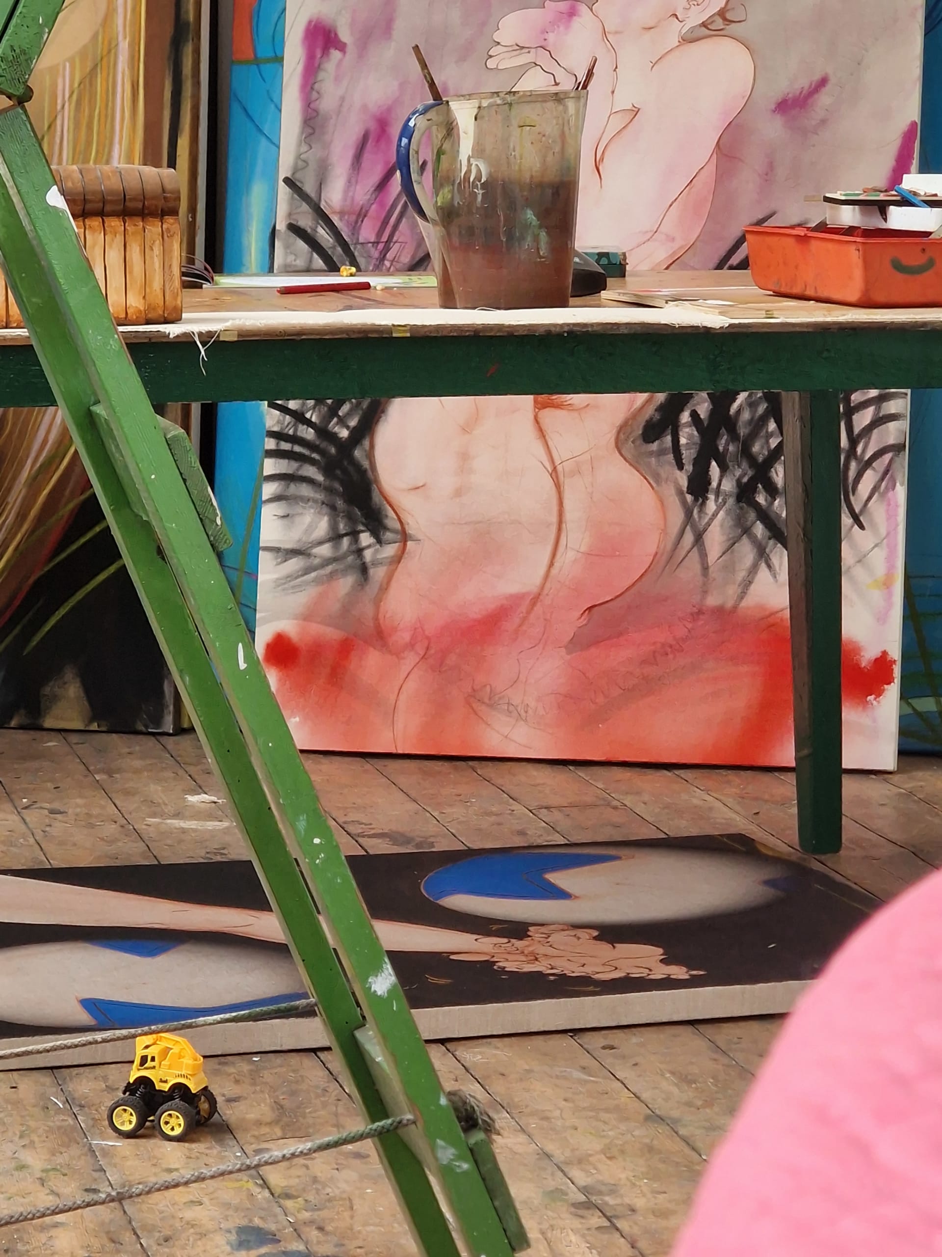 Zoe Spowage's studio