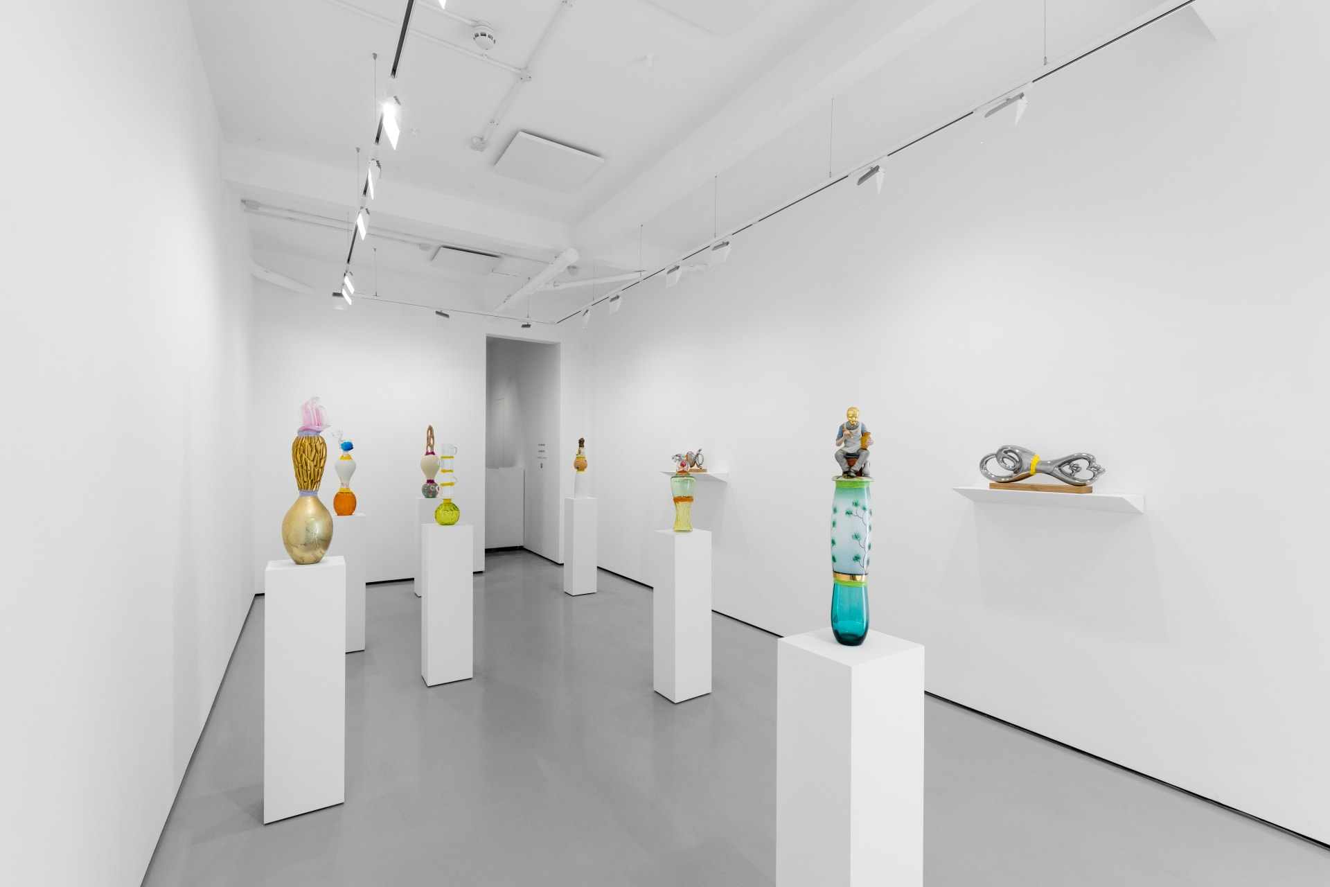 Installation shot of Eric Bainbridge's exhibition PLUCKPLUCK